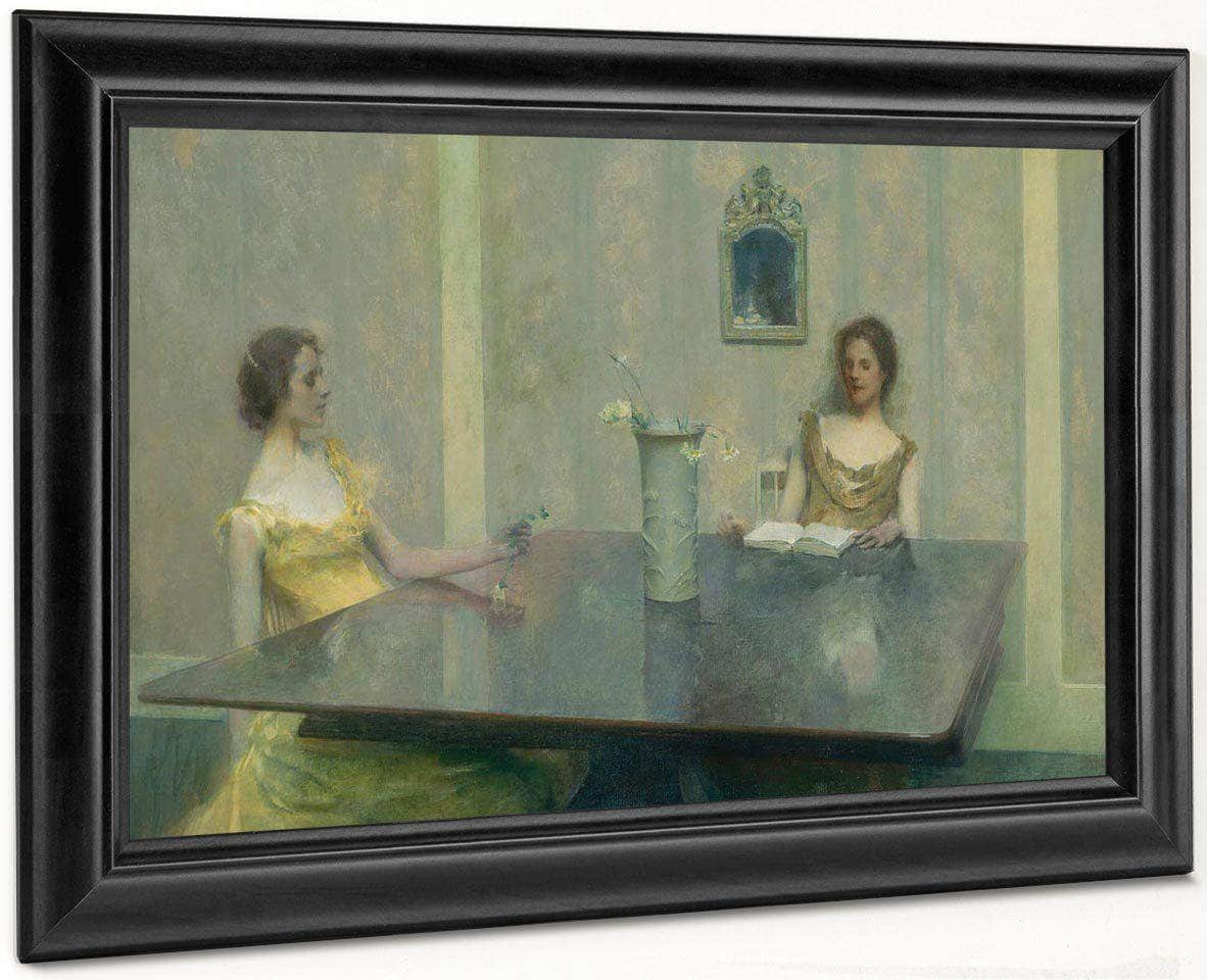 A Reading By Thomas Wilmer Dewing - Image 8