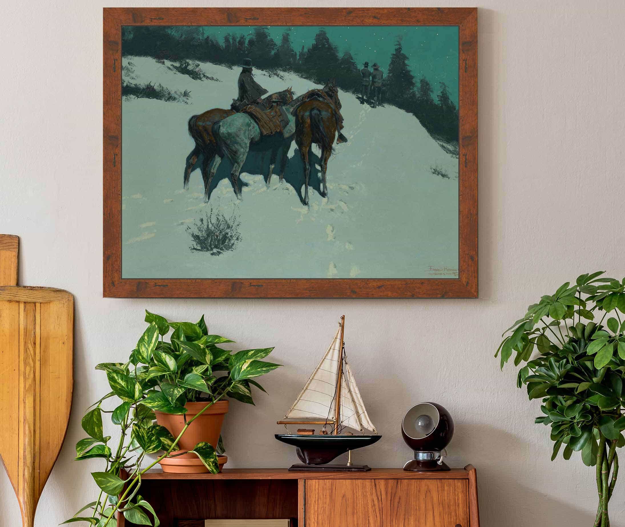 A Reconnaissance by Frederic Remington - Image 3