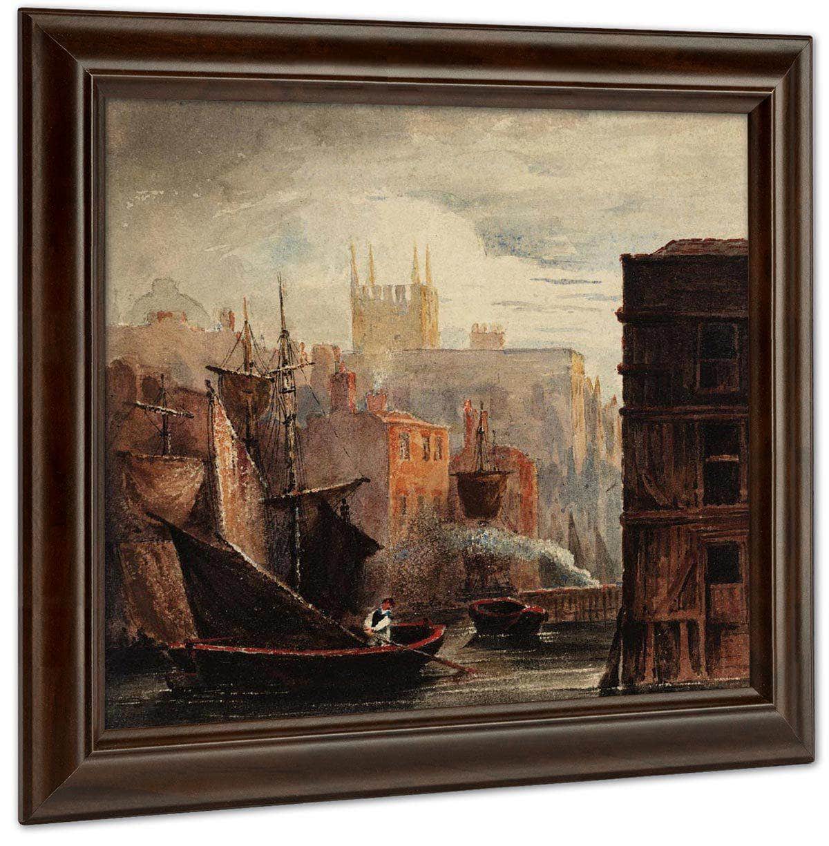 A River Scene By David Cox - Image 4