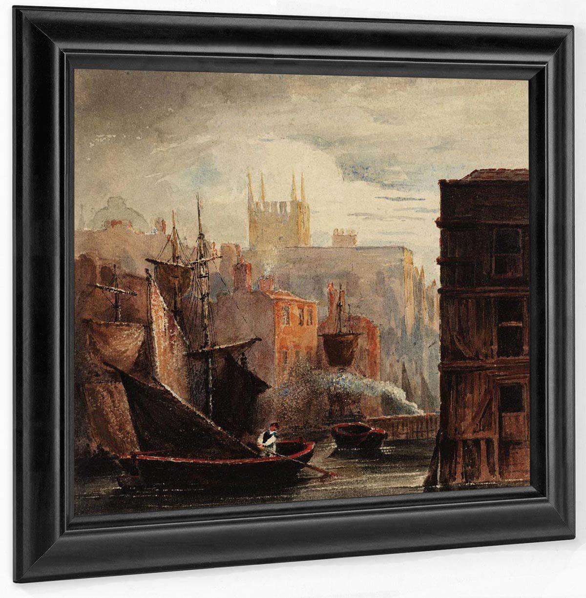 A River Scene By David Cox - Image 6