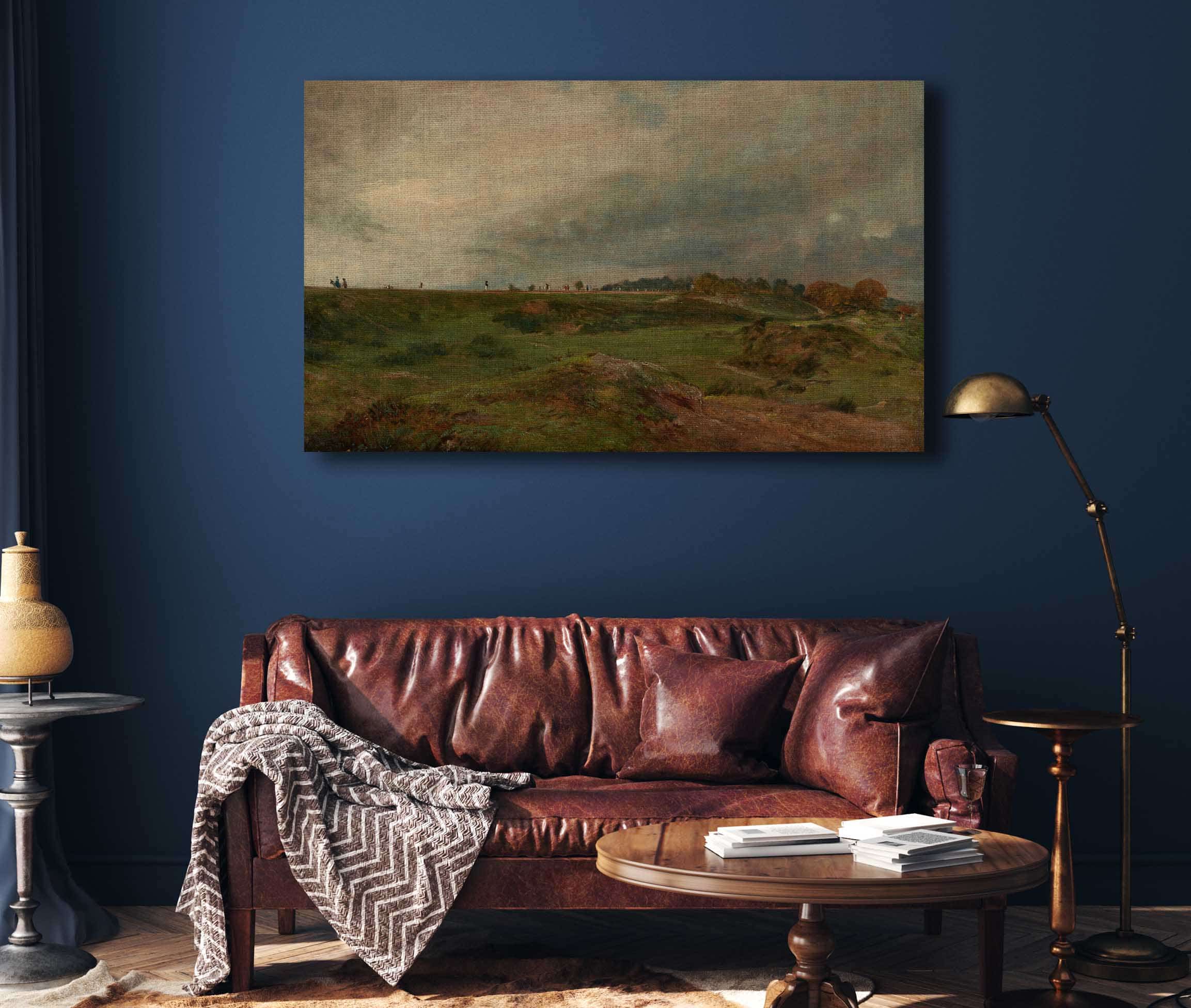 A Road Across Hampstead Heath by John Constable - Image 4