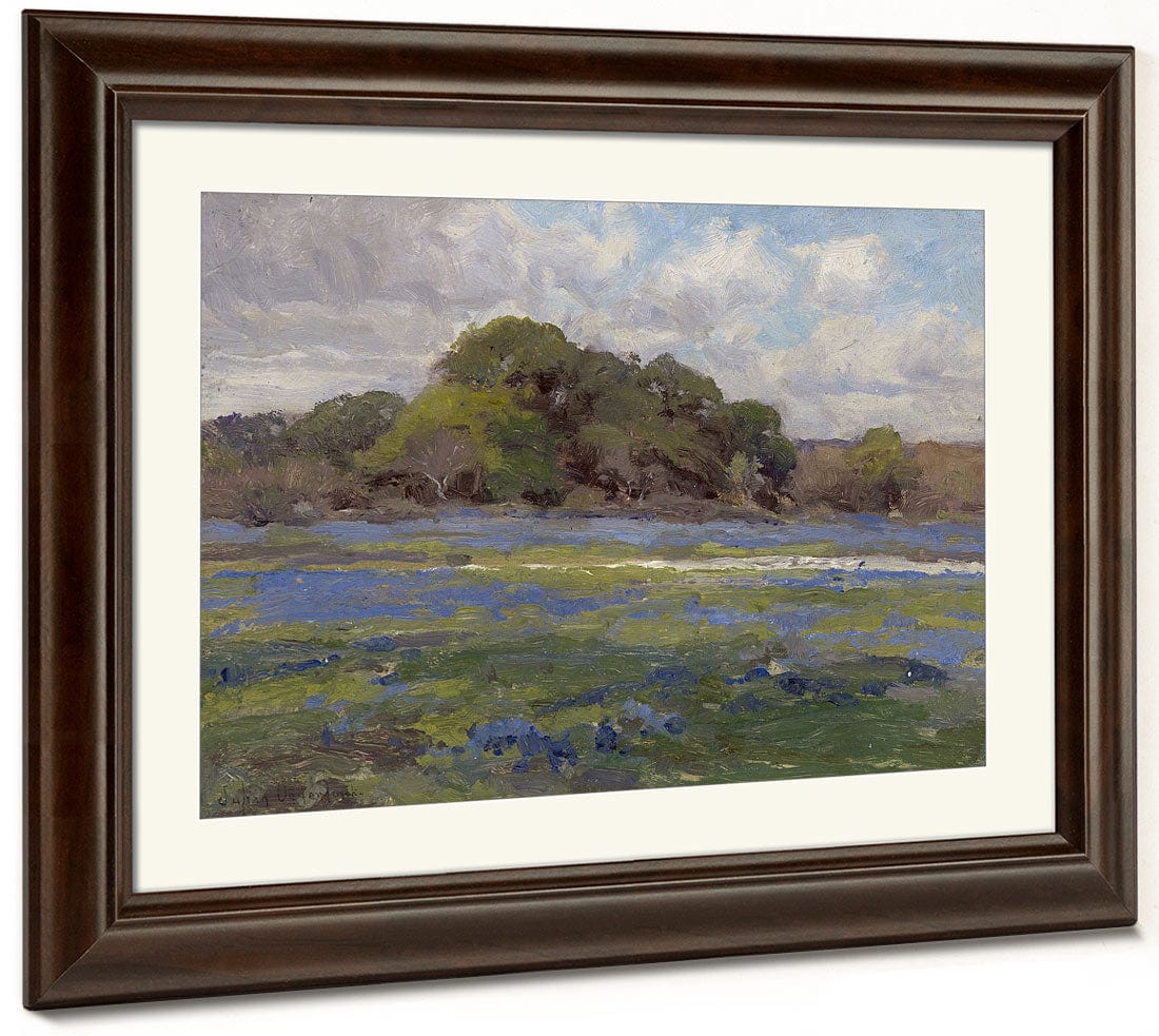 A Road Through The Bluebonnets By Julian Onderdonk - Image 5
