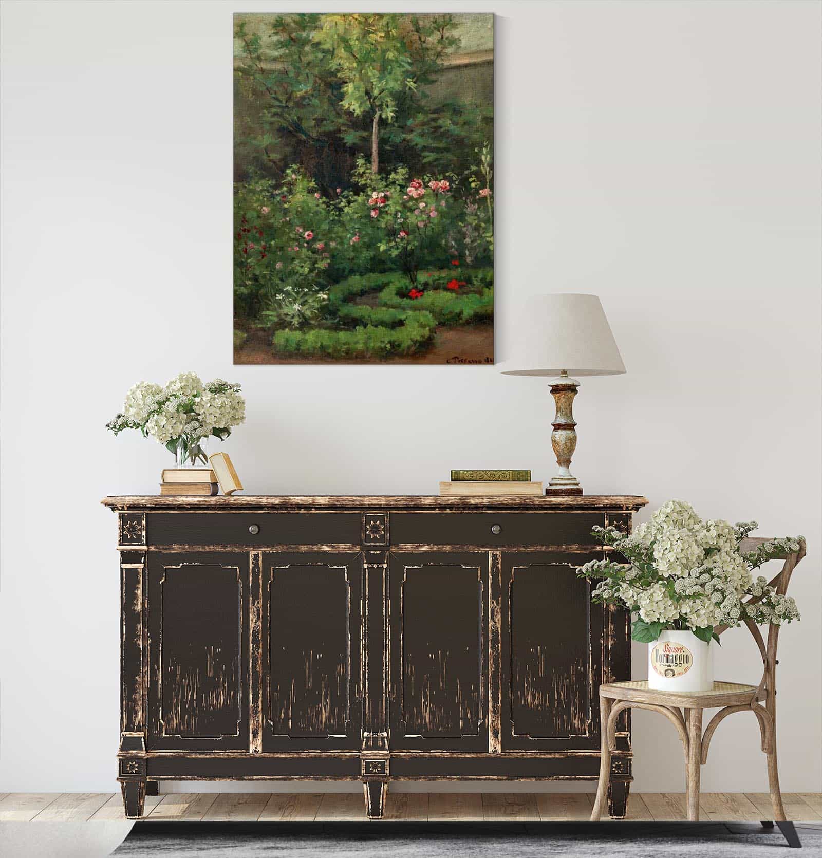 A Rose Garden by Camille Pissarro - Image 4