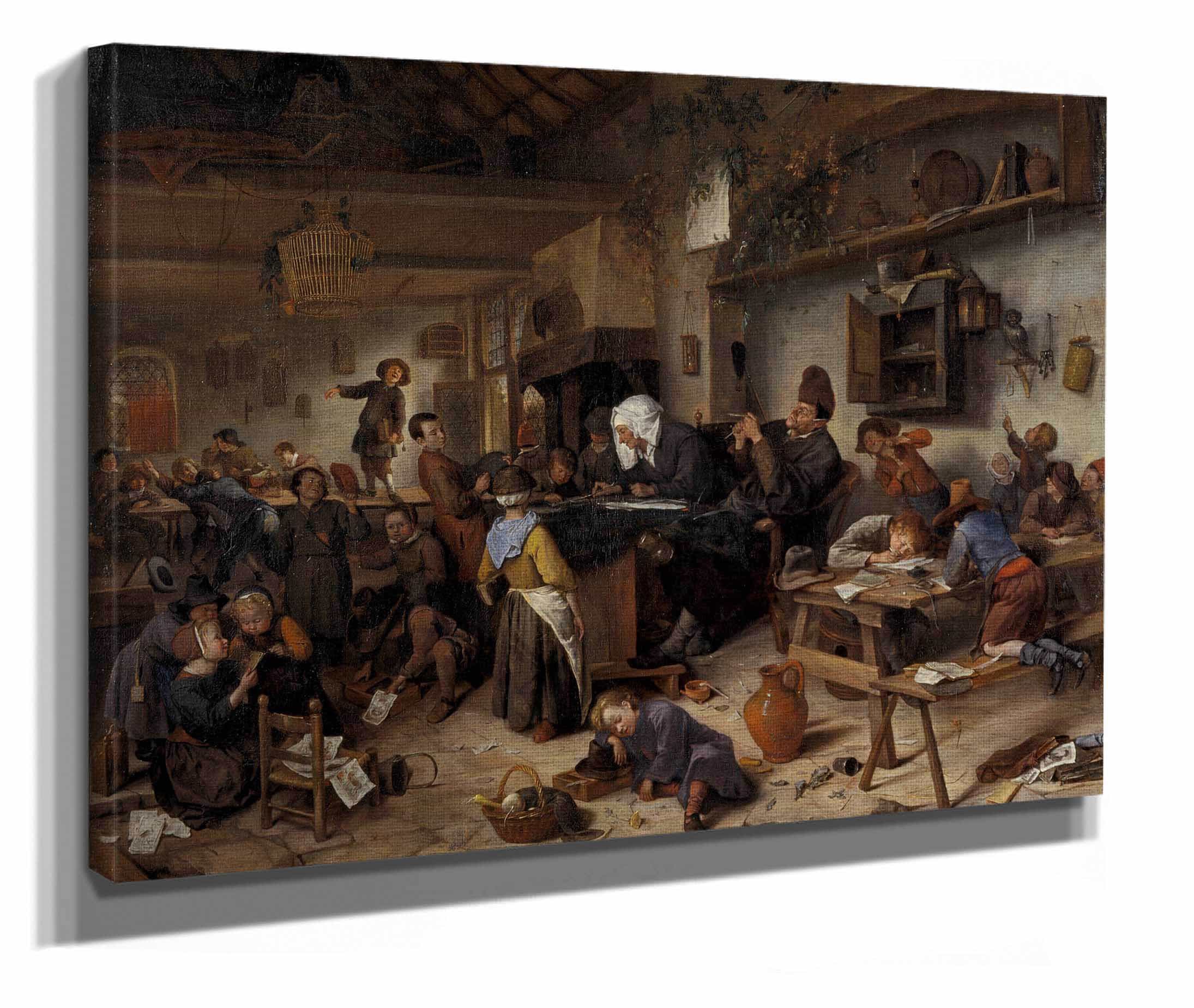 A School For Boys And Girls by Jan Steen - Image 2