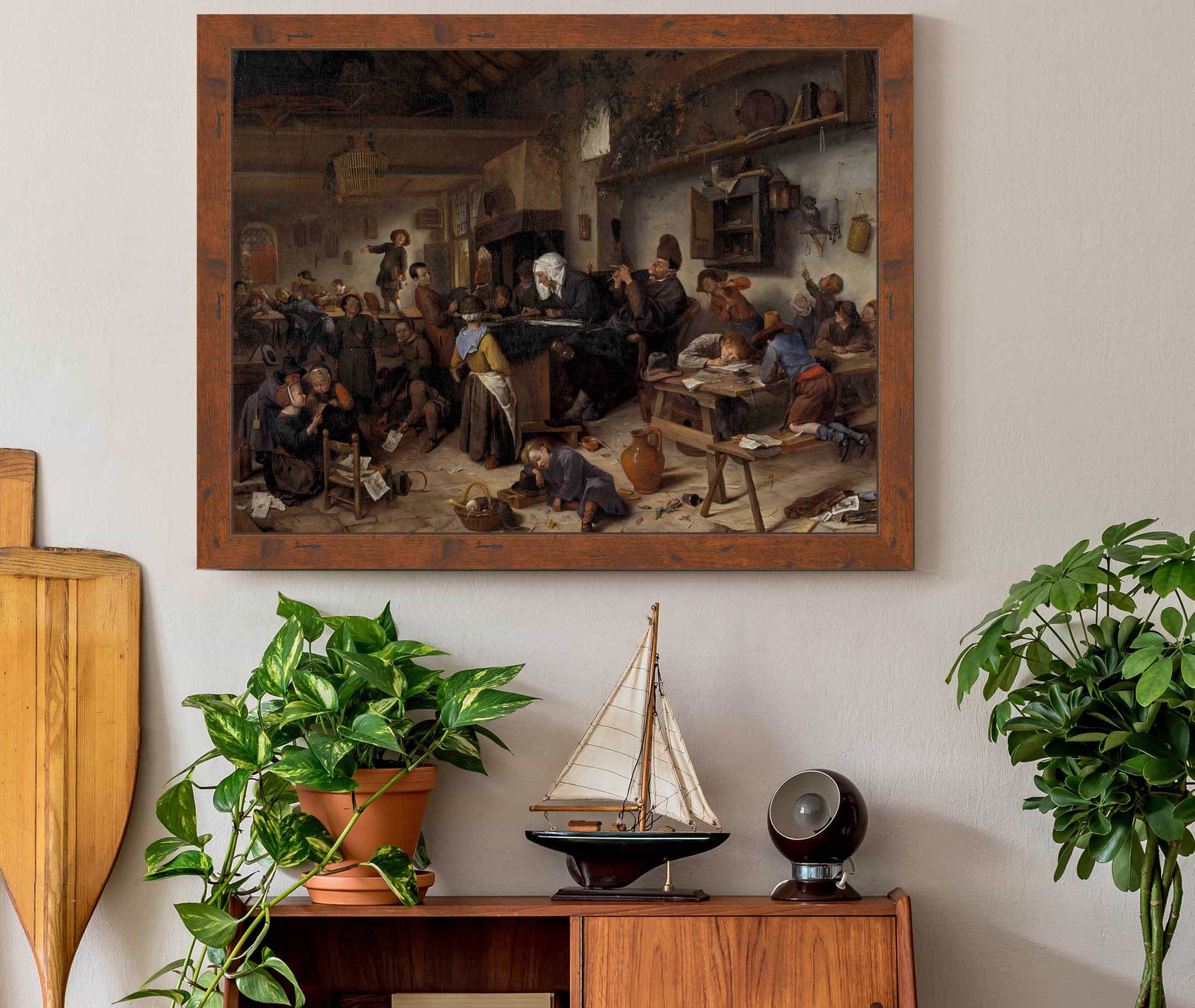 A School For Boys And Girls by Jan Steen - Image 3