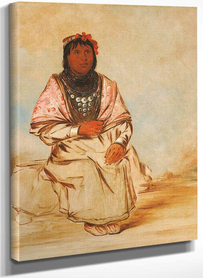 A Seminole Woman By George Catlin