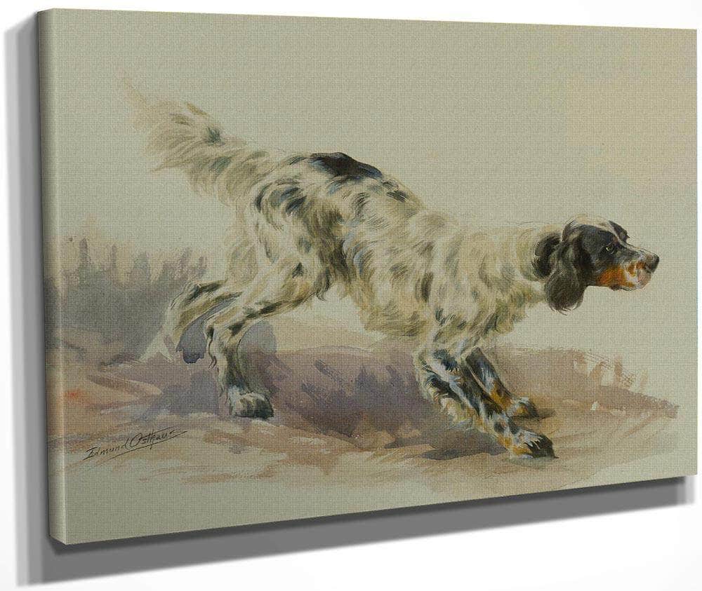 A Setter At Work By Edmund Henry Osthaus