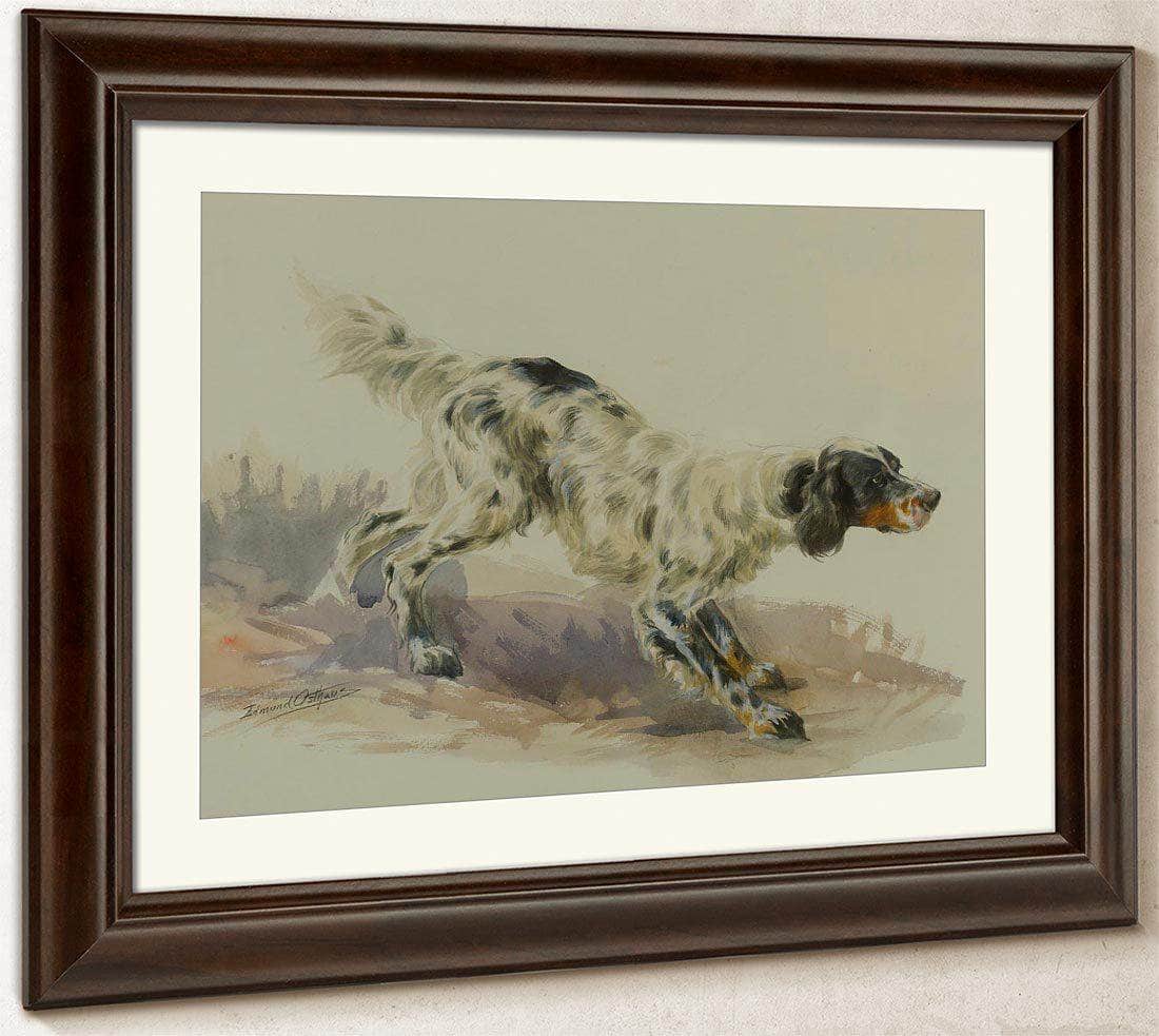 A Setter At Work By Edmund Henry Osthaus - Image 5