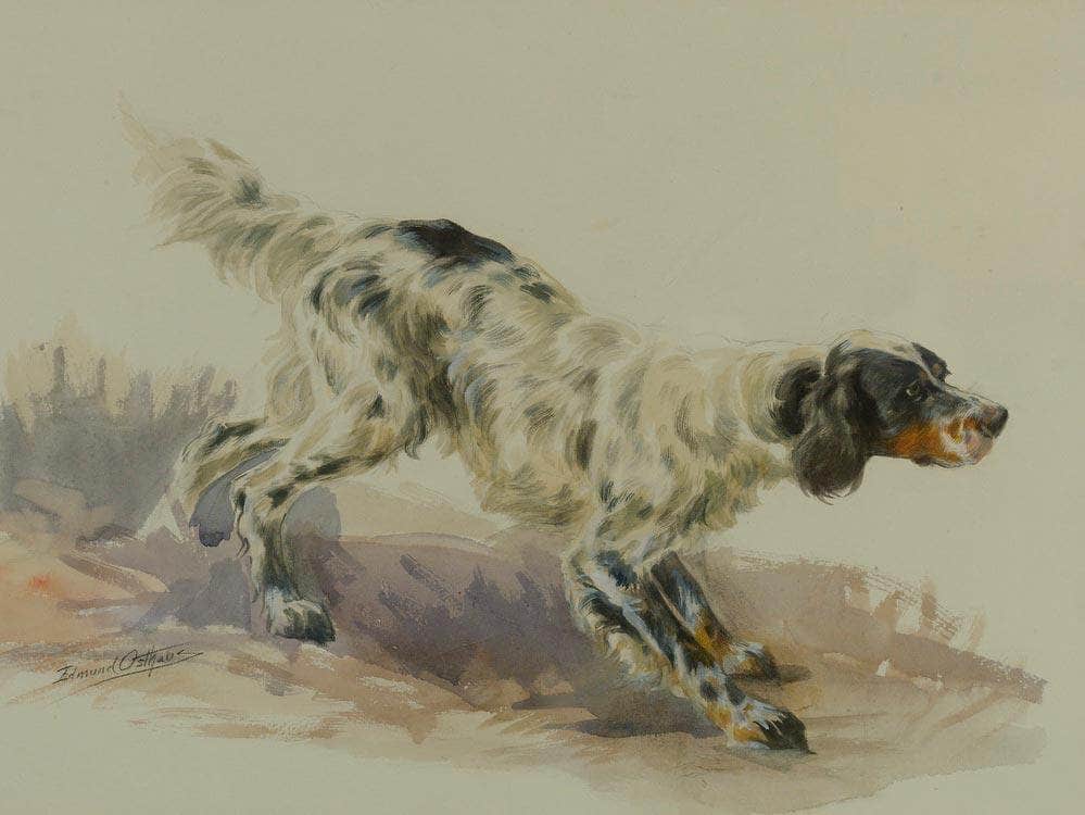 A Setter At Work By Edmund Henry Osthaus - Image 7