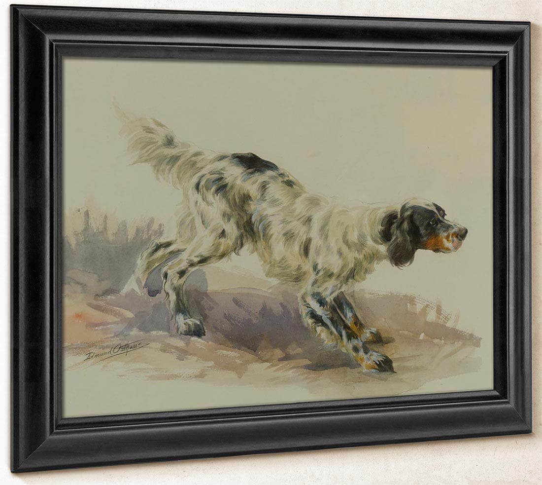 A Setter At Work By Edmund Henry Osthaus - Image 8