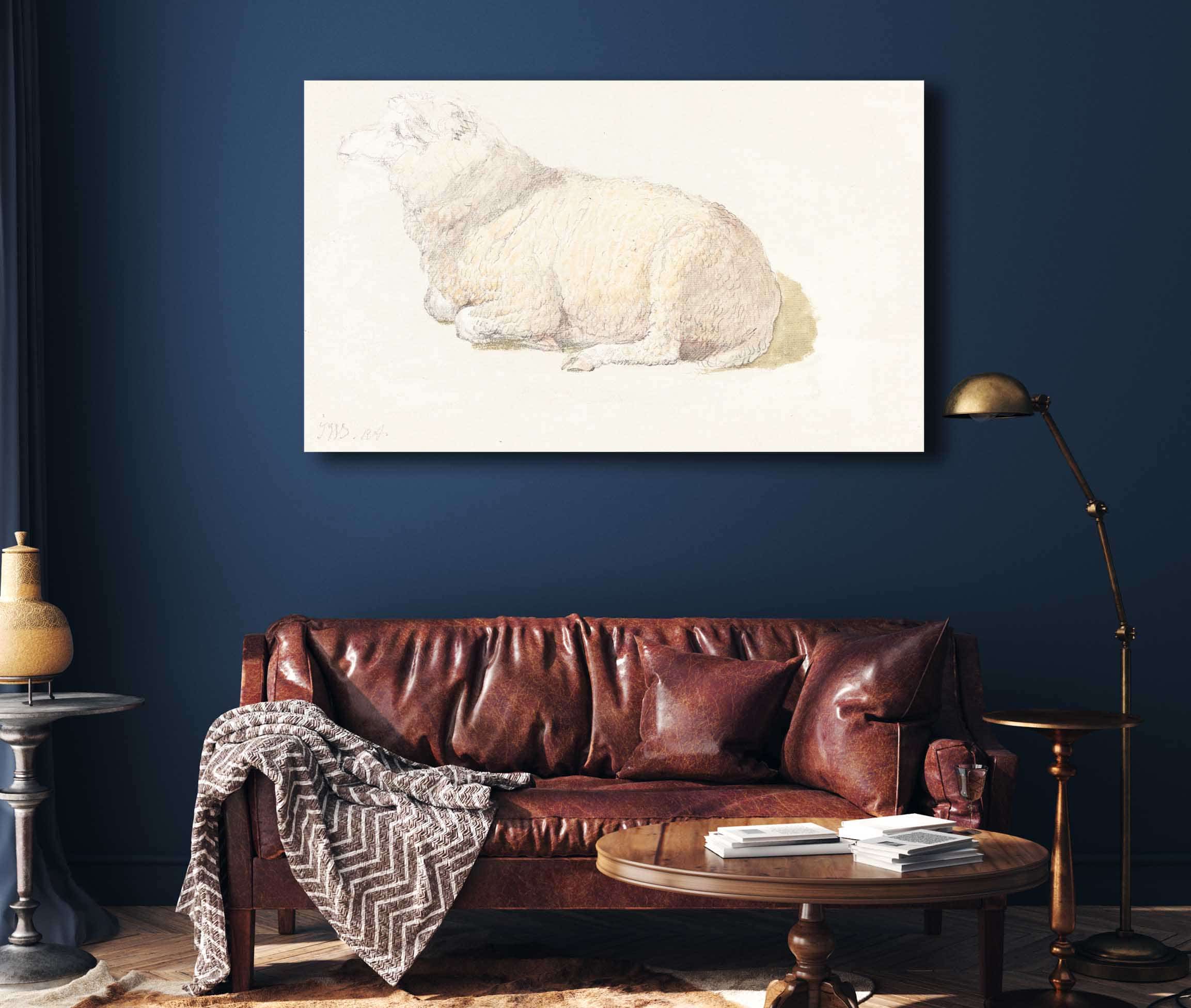 A Sheep Resting by James Ward - Image 4