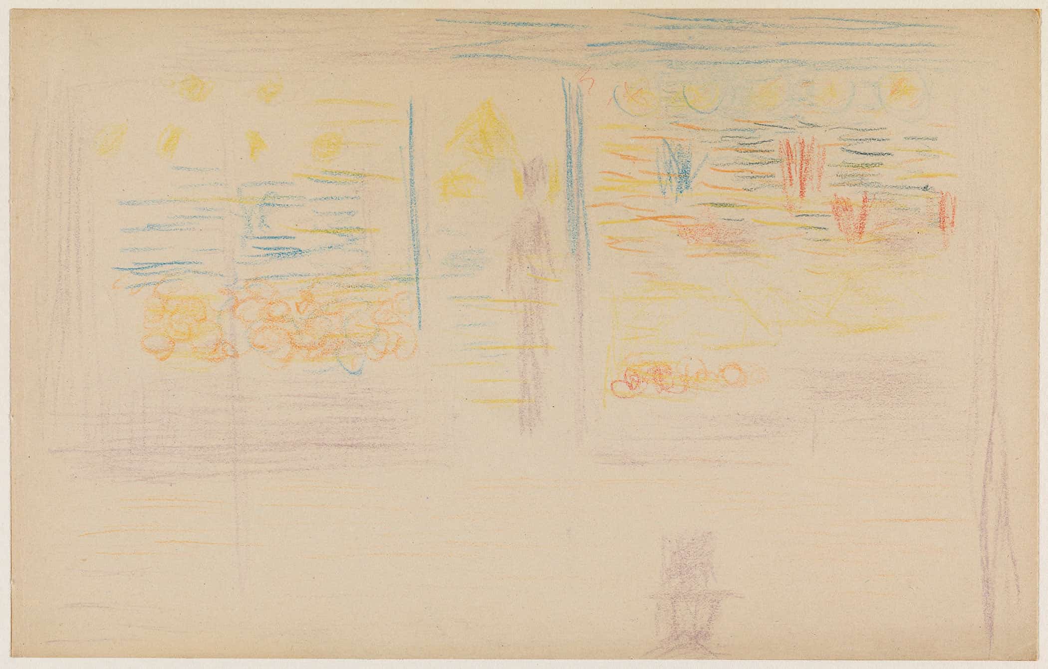 A Shop And Two Figures by Georges Seurat - Image 2