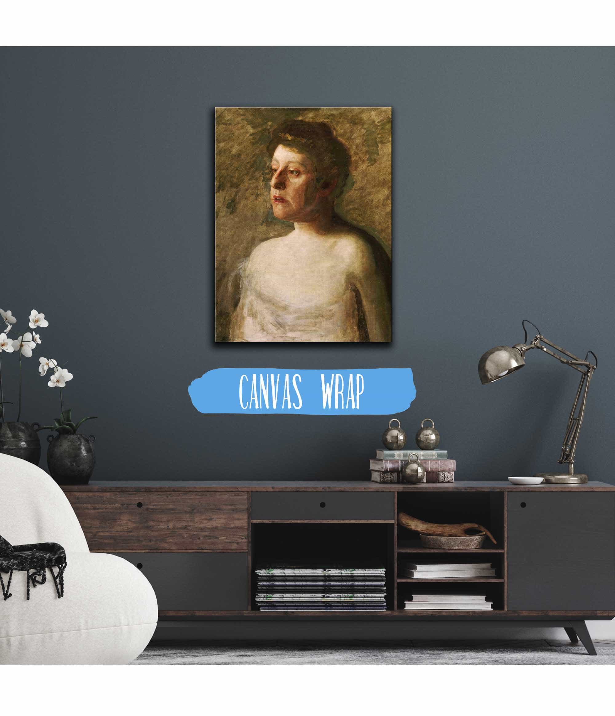 A Singer Mrs Wh Bowden by Thomas Eakins - Image 3
