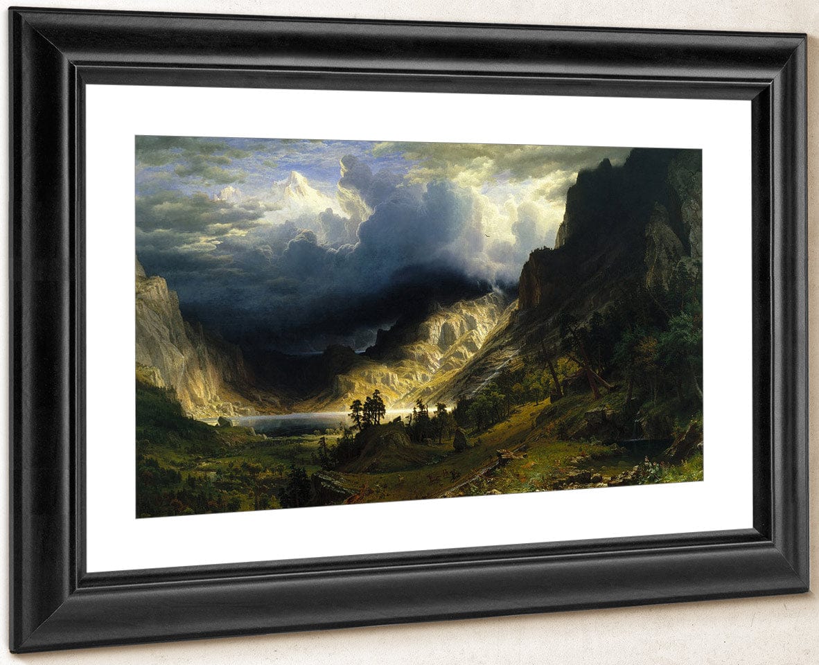 A Storm In The Rocky Mountains Mt Rosalie 1866 By Albert Bierstadt - Image 4
