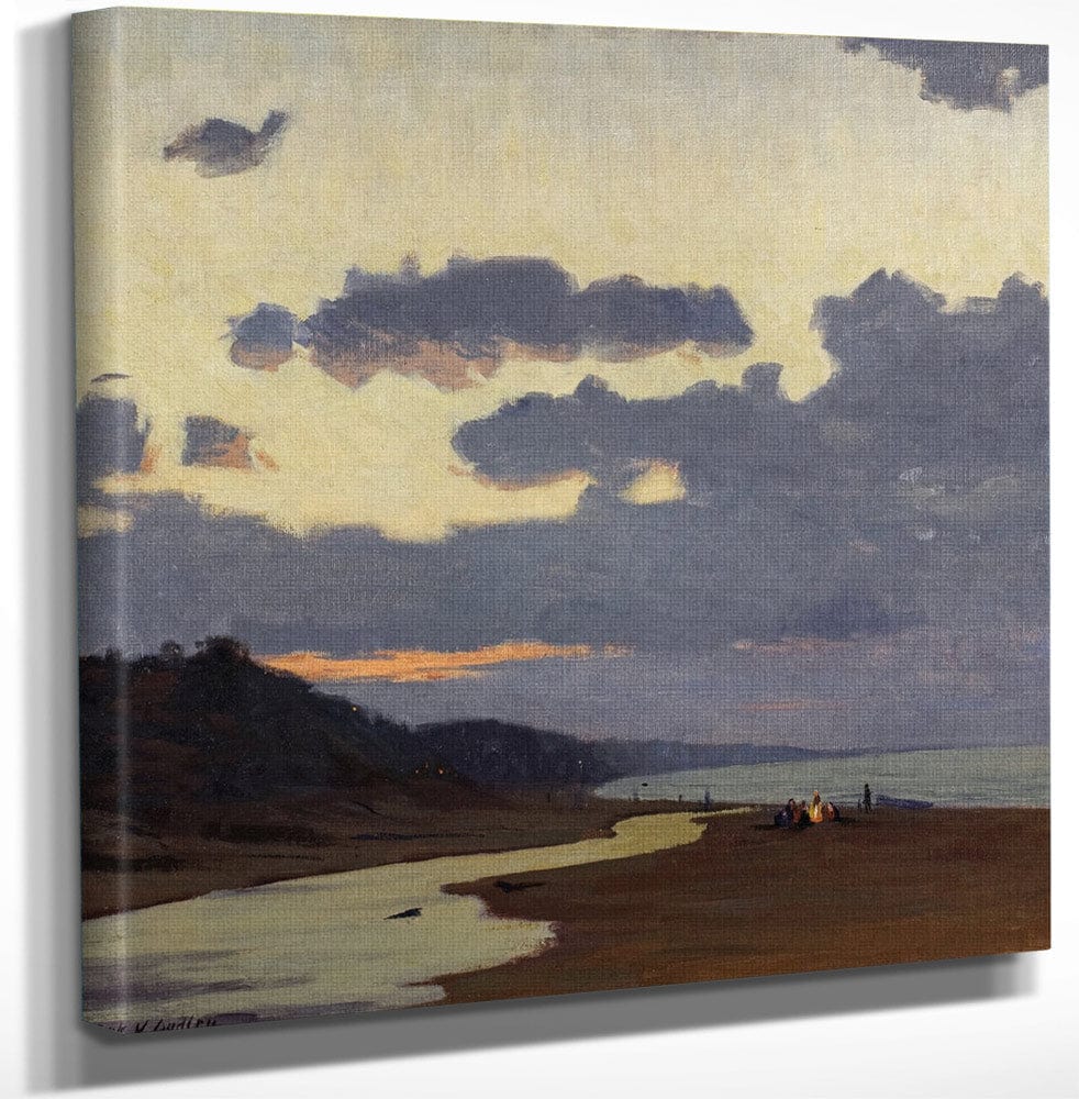 A Stormy Evening By Frank V. Dudley