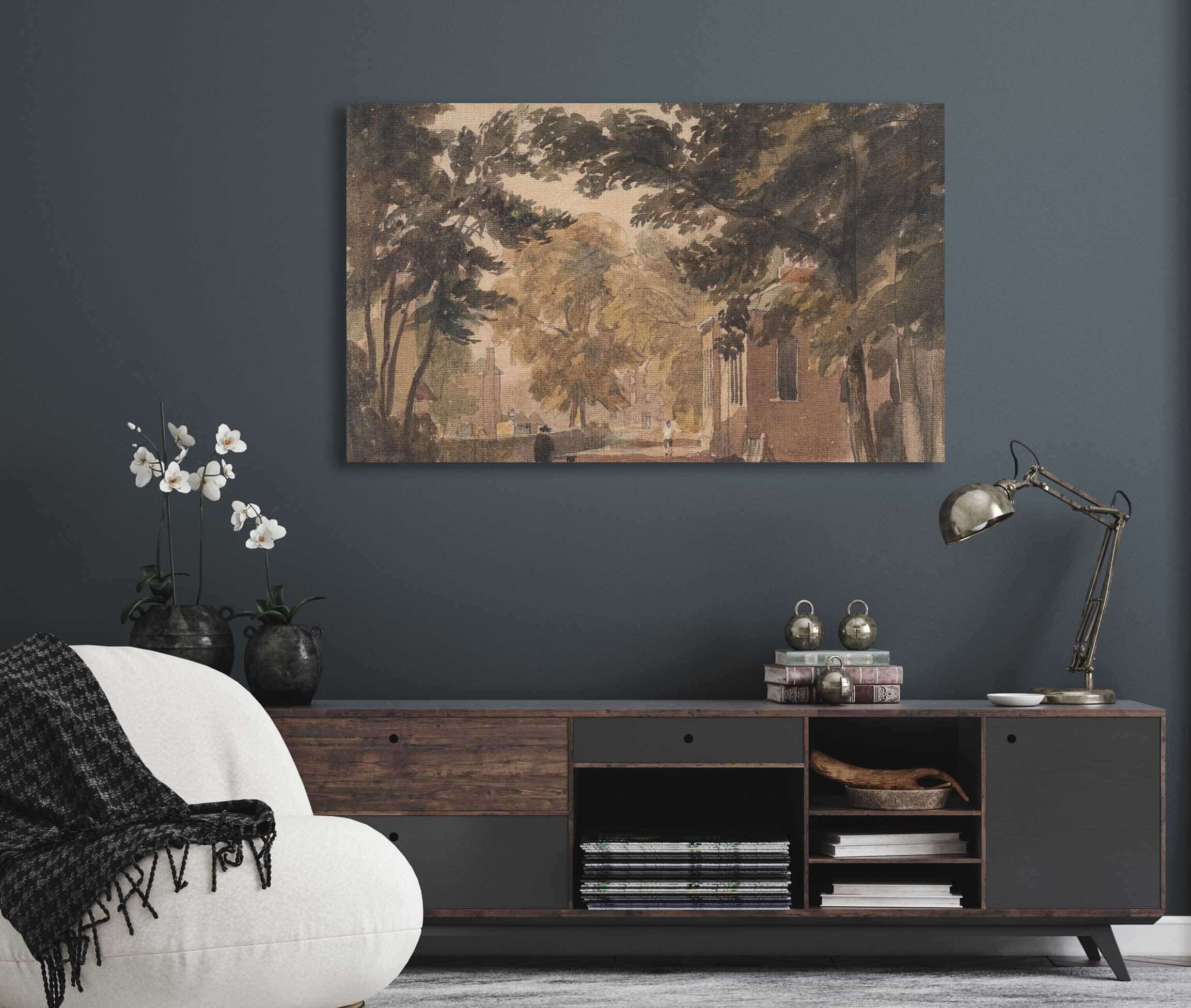 A Street In Harborne by David Cox - Image 5