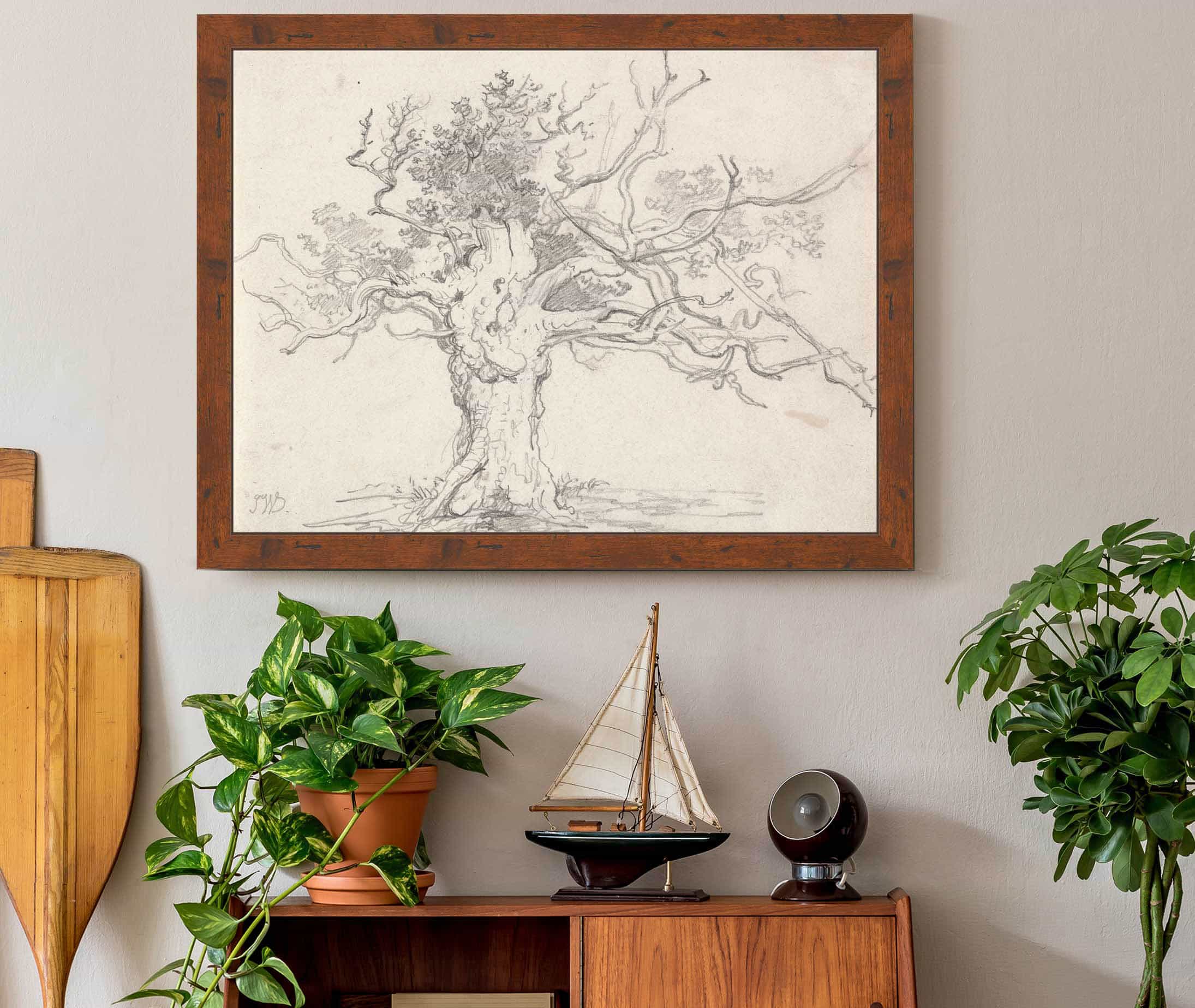 A Stunted Oak by James Ward - Image 3