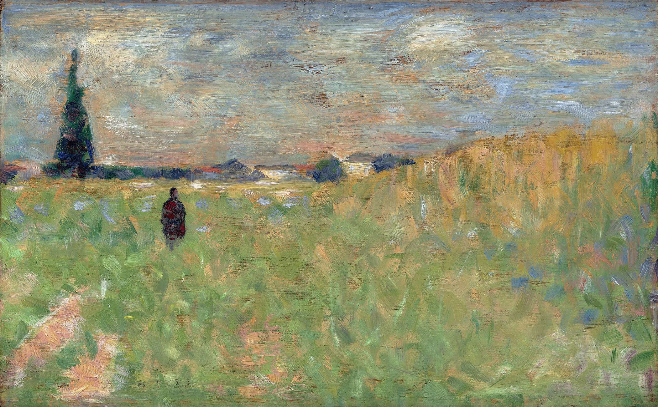 A Summer Landscape by Georges Seurat - Image 2