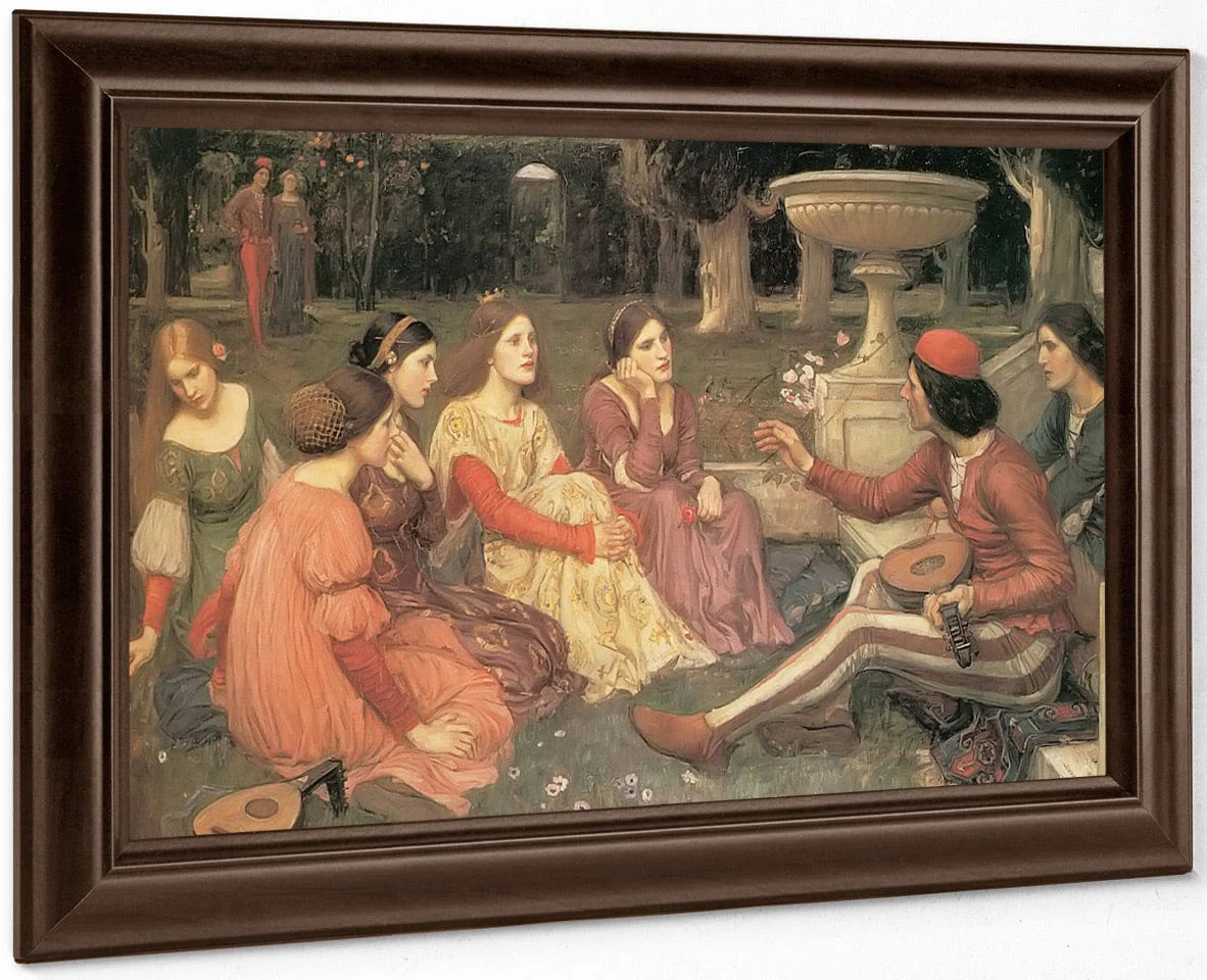 A Tale From The Decameron By John Waterhouse - Image 6