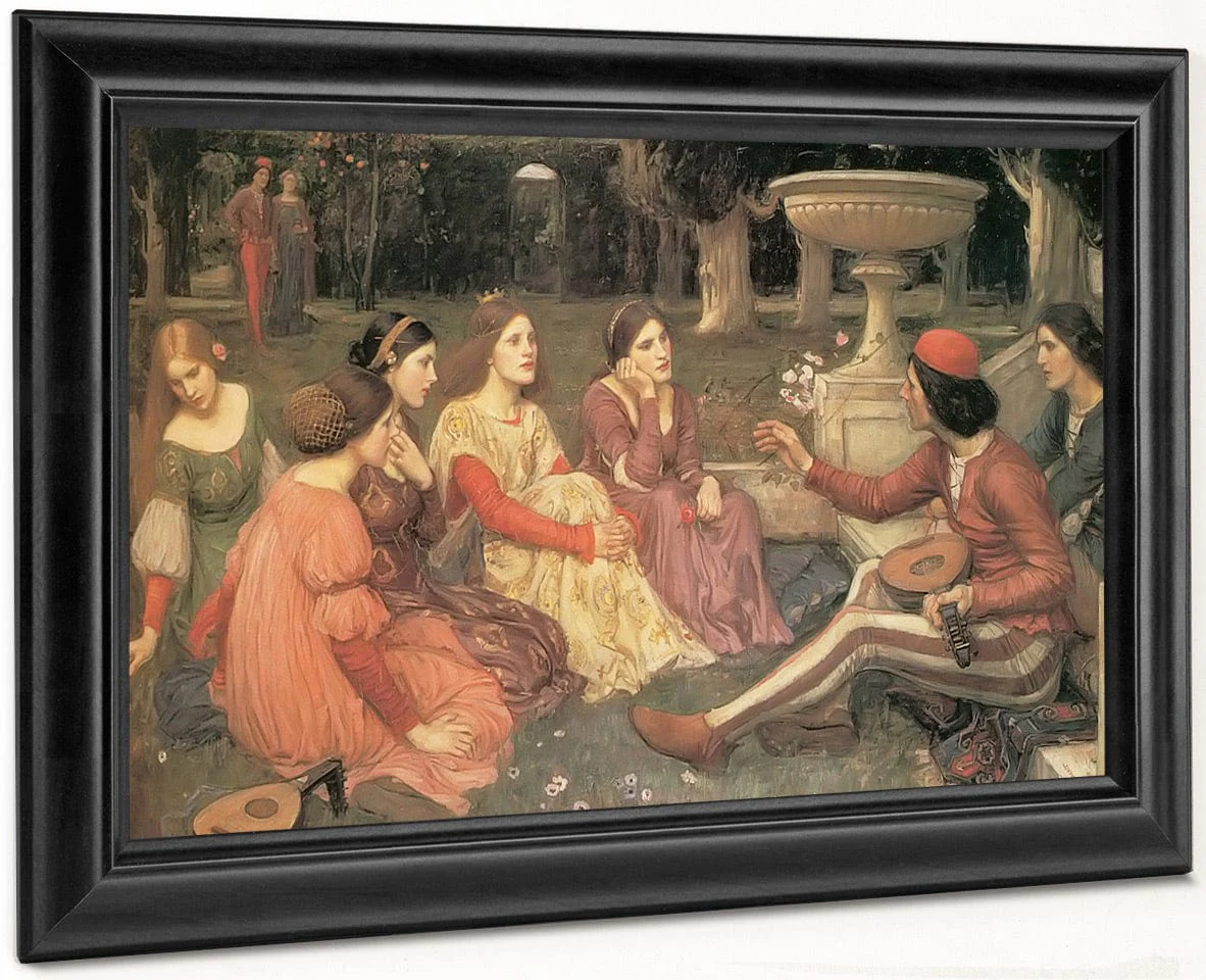 A Tale From The Decameron By John Waterhouse - Image 8