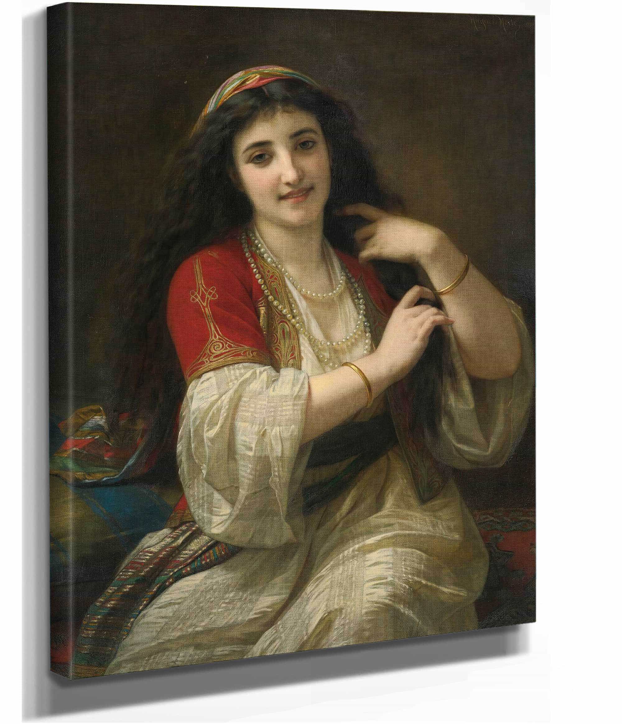A Turkish Beauty by Hugues Merle - Image 2