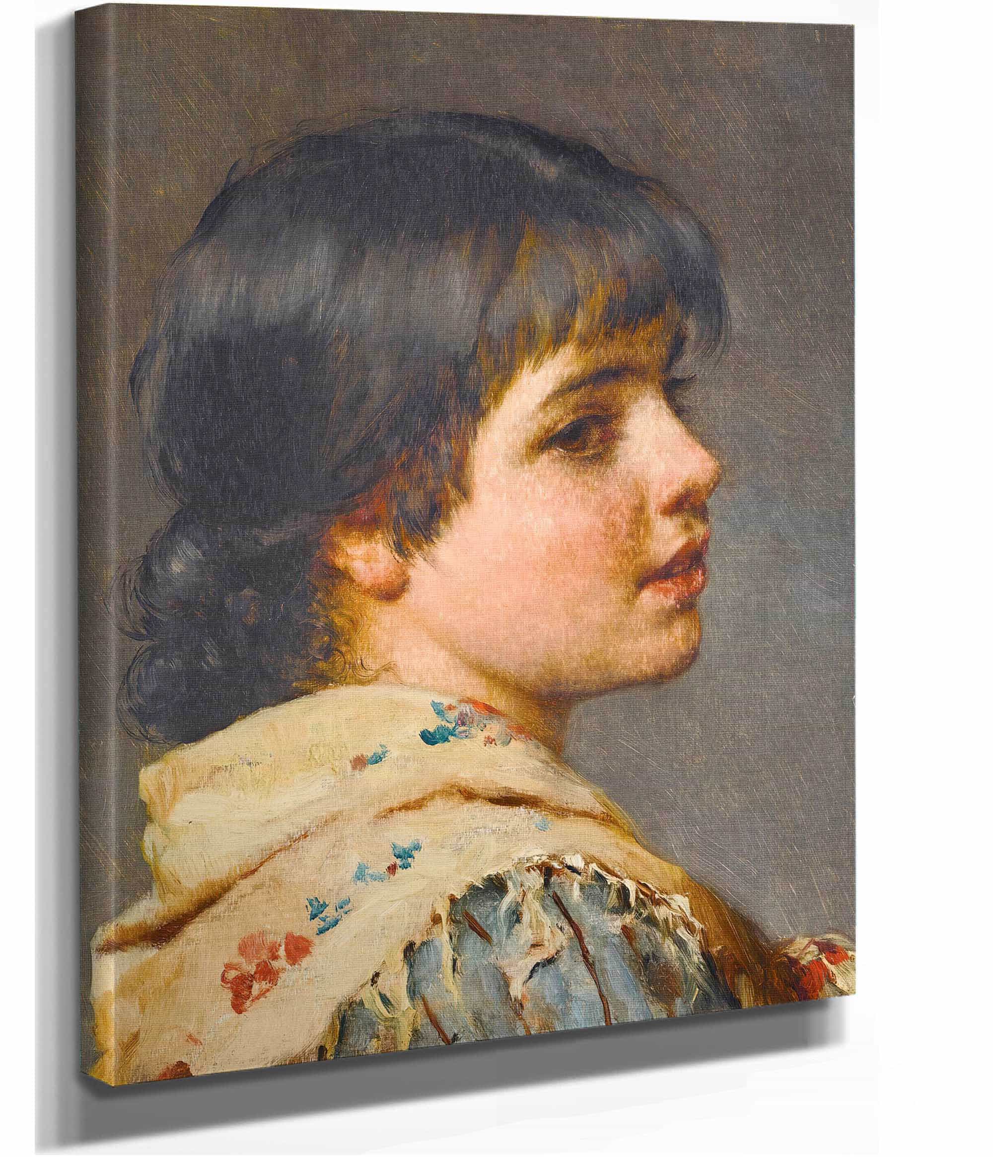 A Venetian Girl by Eugen Von Blaas - Image 2