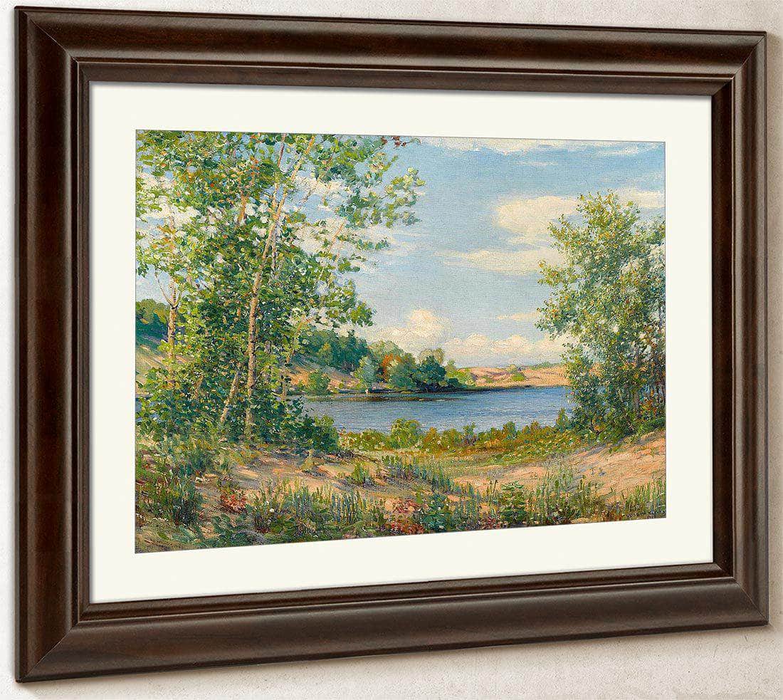 A View Across The Lake, Saugatuck, Michigan, 1919 - Image 3