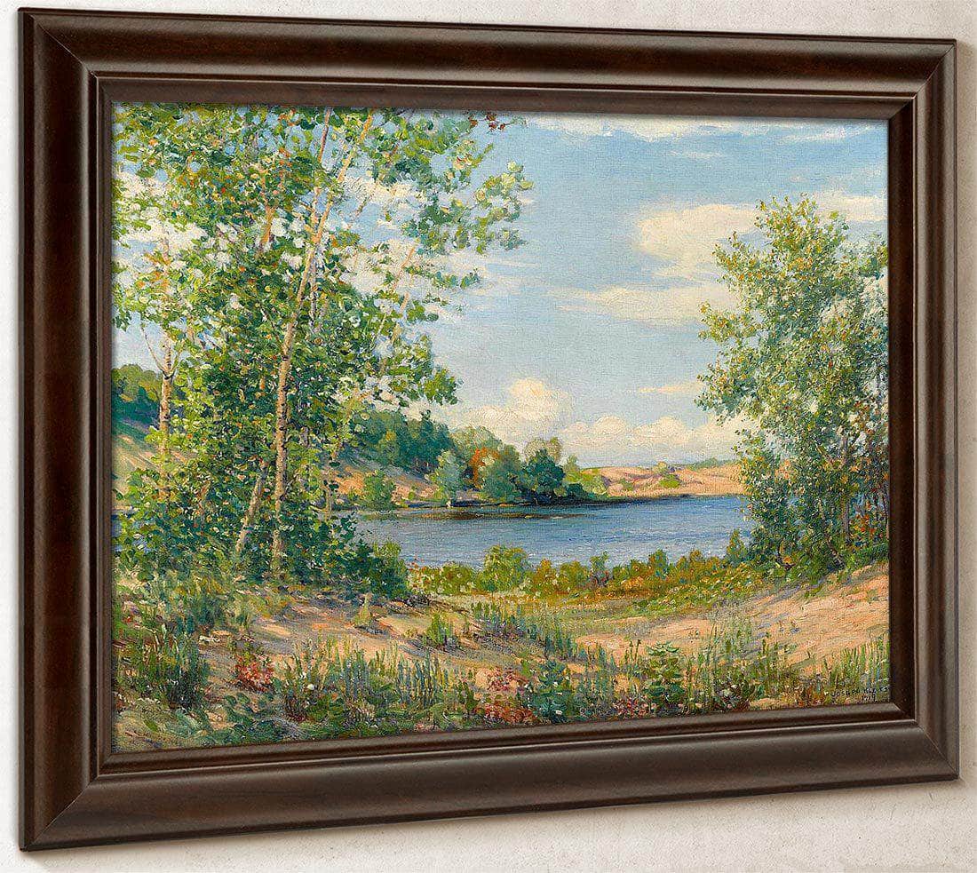 A View Across The Lake, Saugatuck, Michigan, 1919 - Image 4