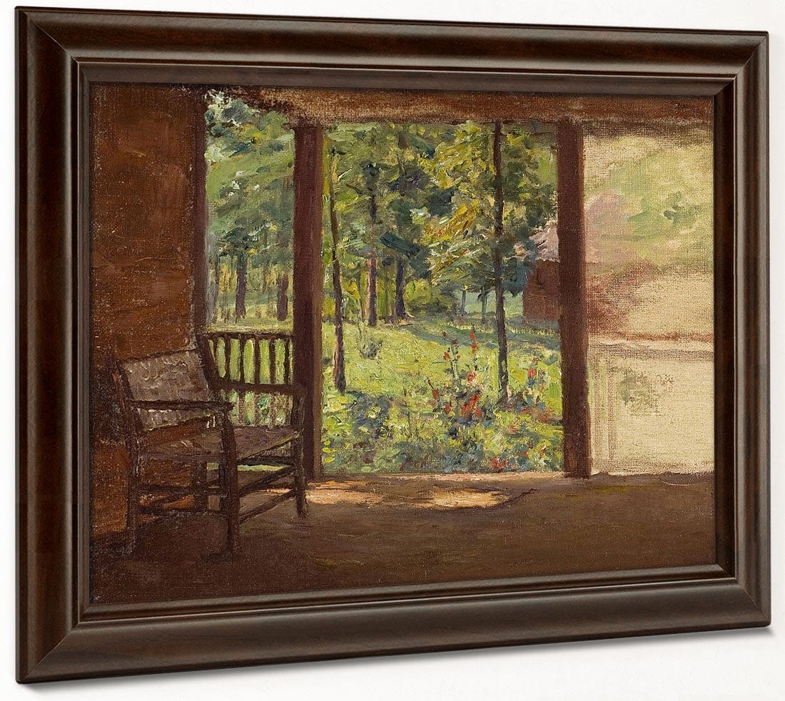 A View From The Porch By Theodore Clement Steele - Image 6