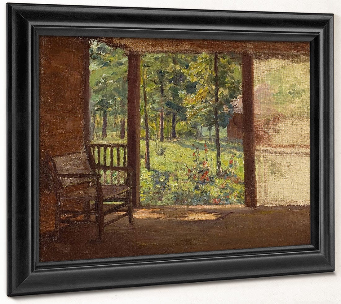 A View From The Porch By Theodore Clement Steele - Image 8