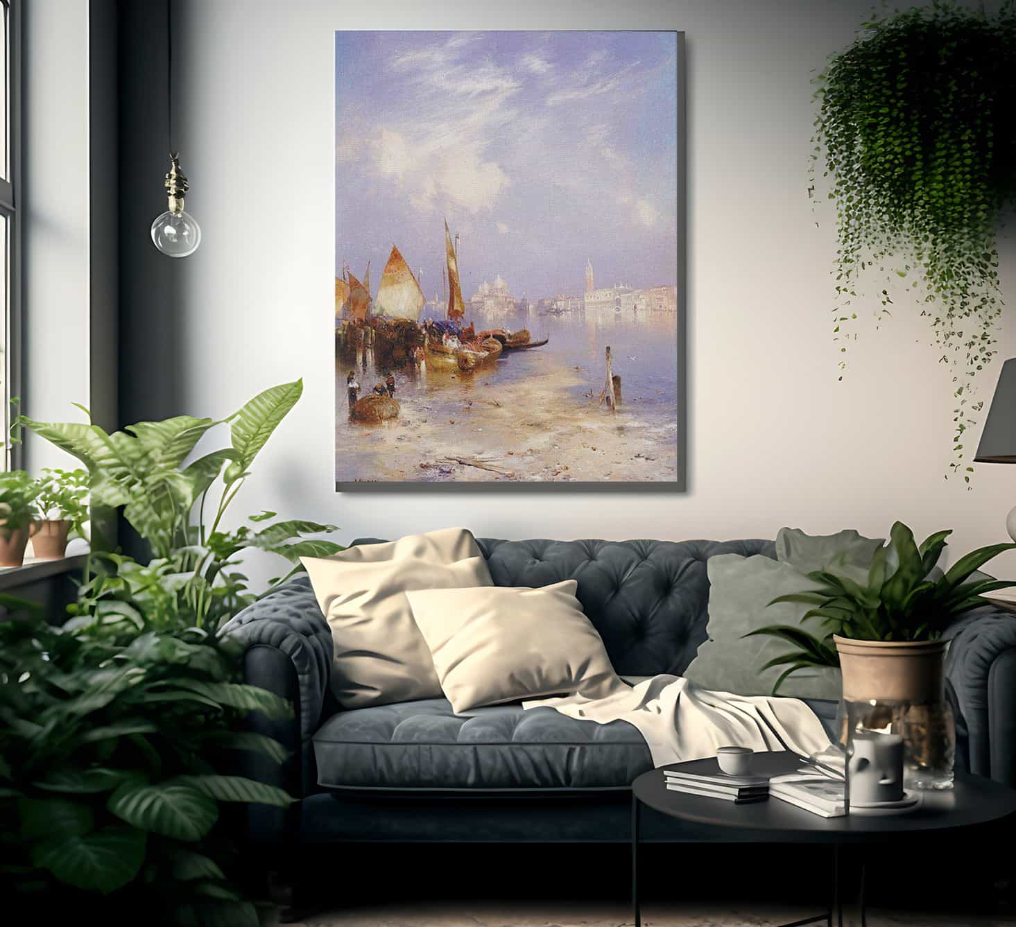 A View Of Venice By Thomas Moran - Image 2