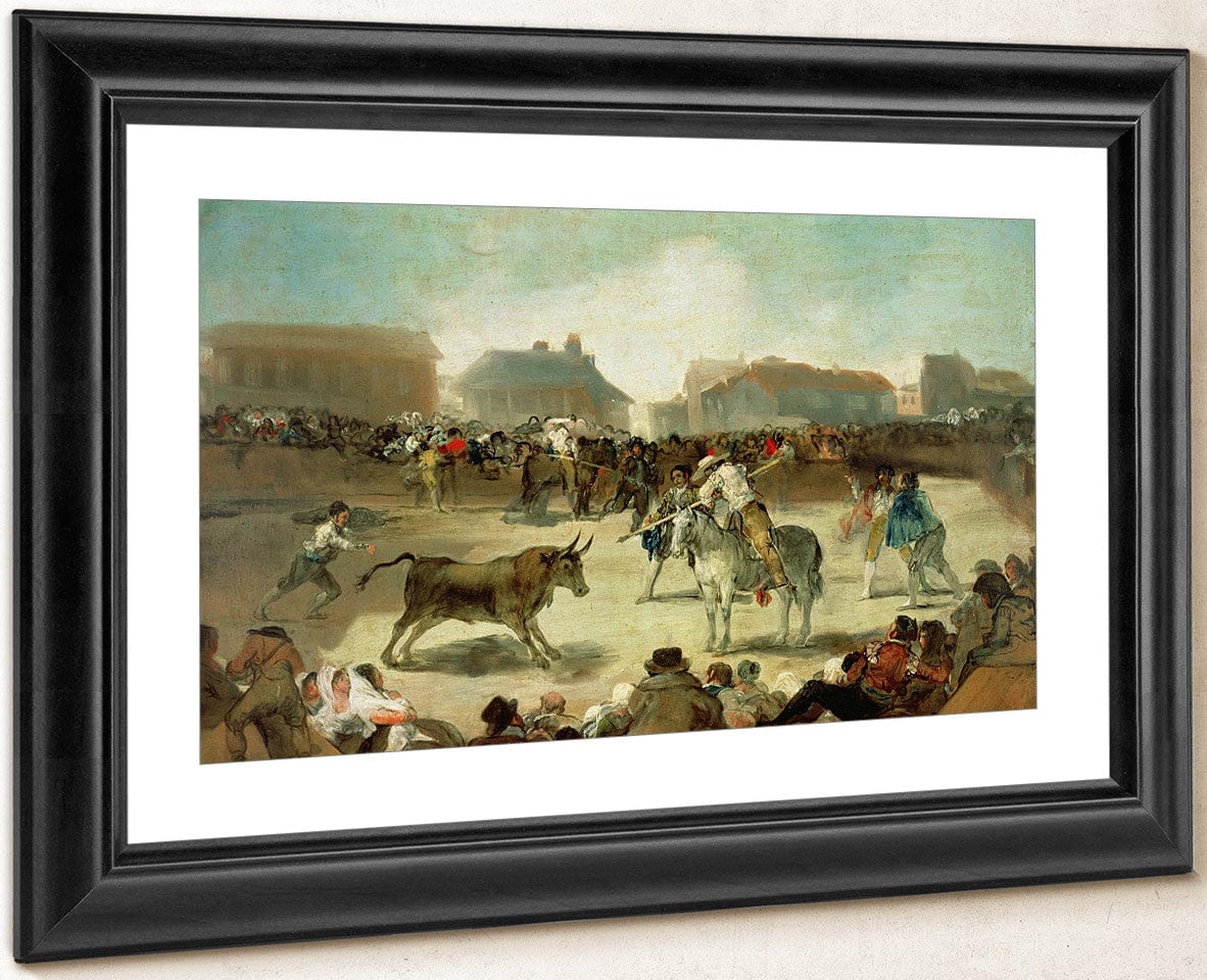 A Village Bullfight By Francisco De Goya - Image 4