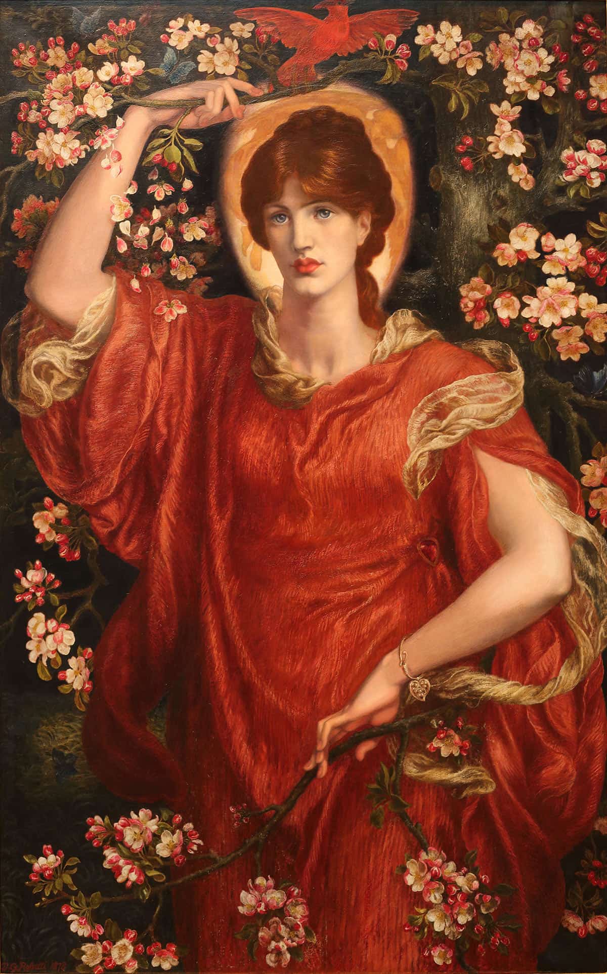 A Vision Of Fiammetta by Dante Gabriel Rossetti - Image 3