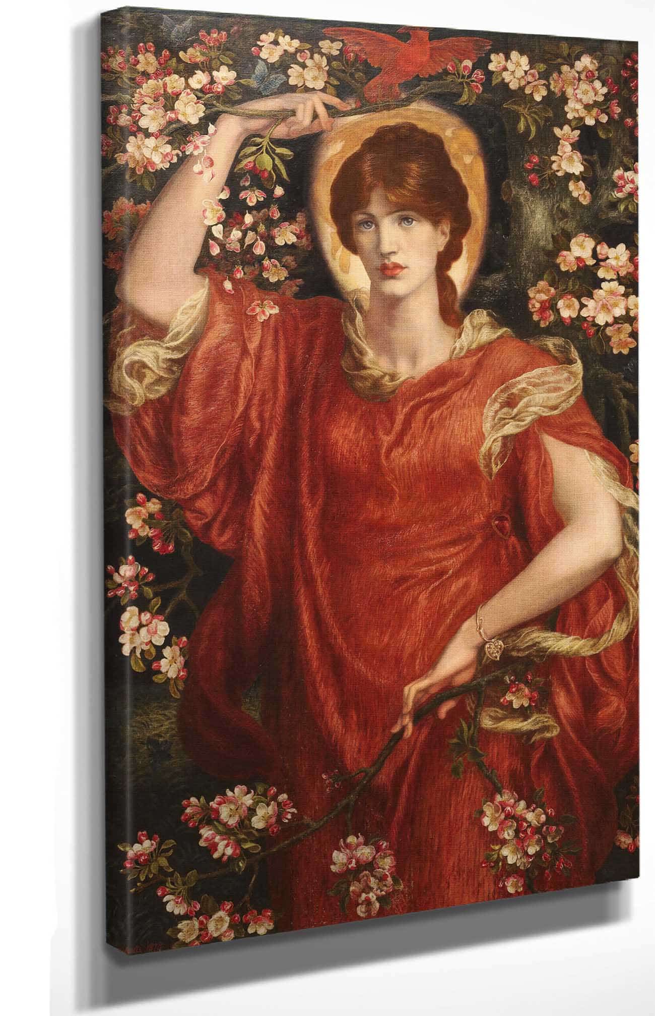 A Vision Of Fiammetta by Dante Gabriel Rossetti - Image 4