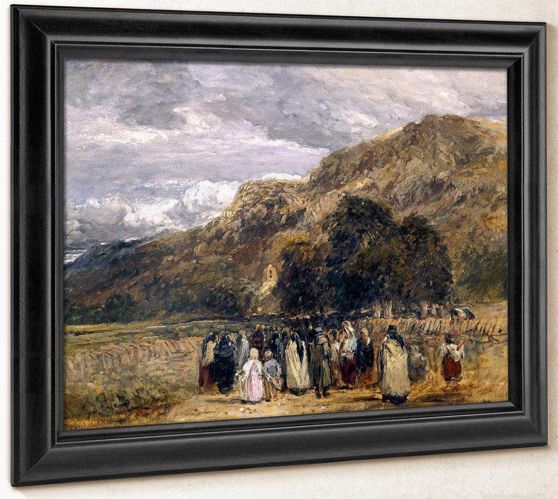 A Welsh Funeral Betwys Y Coed By David Cox - Image 8