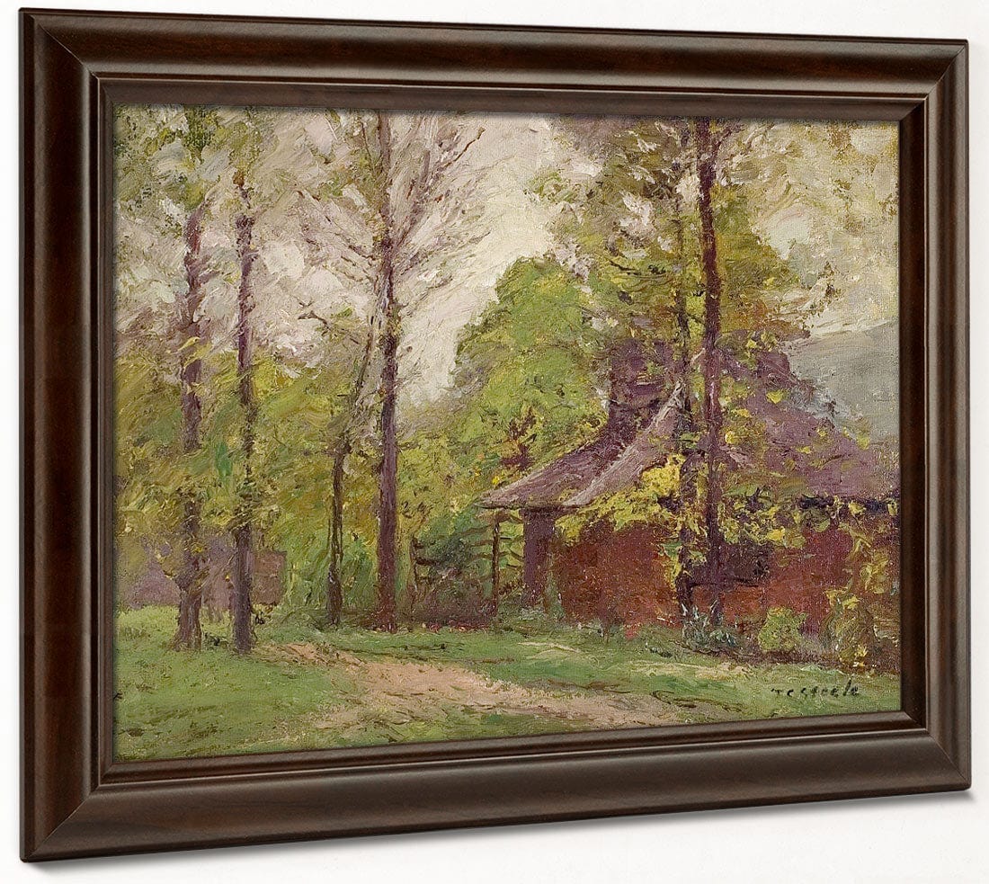 A Wet Day In Early Autumn By Theodore Clement Steele - Image 6