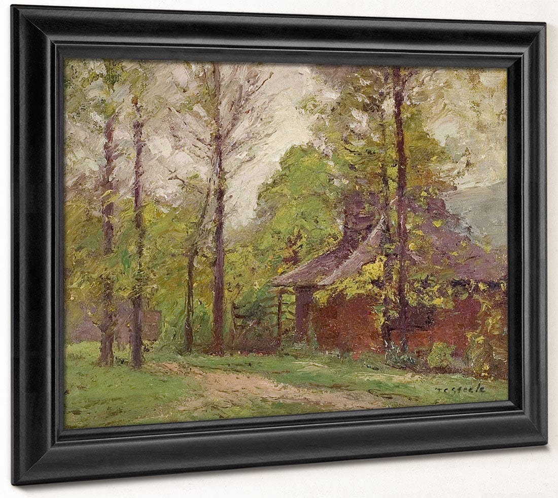 A Wet Day In Early Autumn By Theodore Clement Steele - Image 8