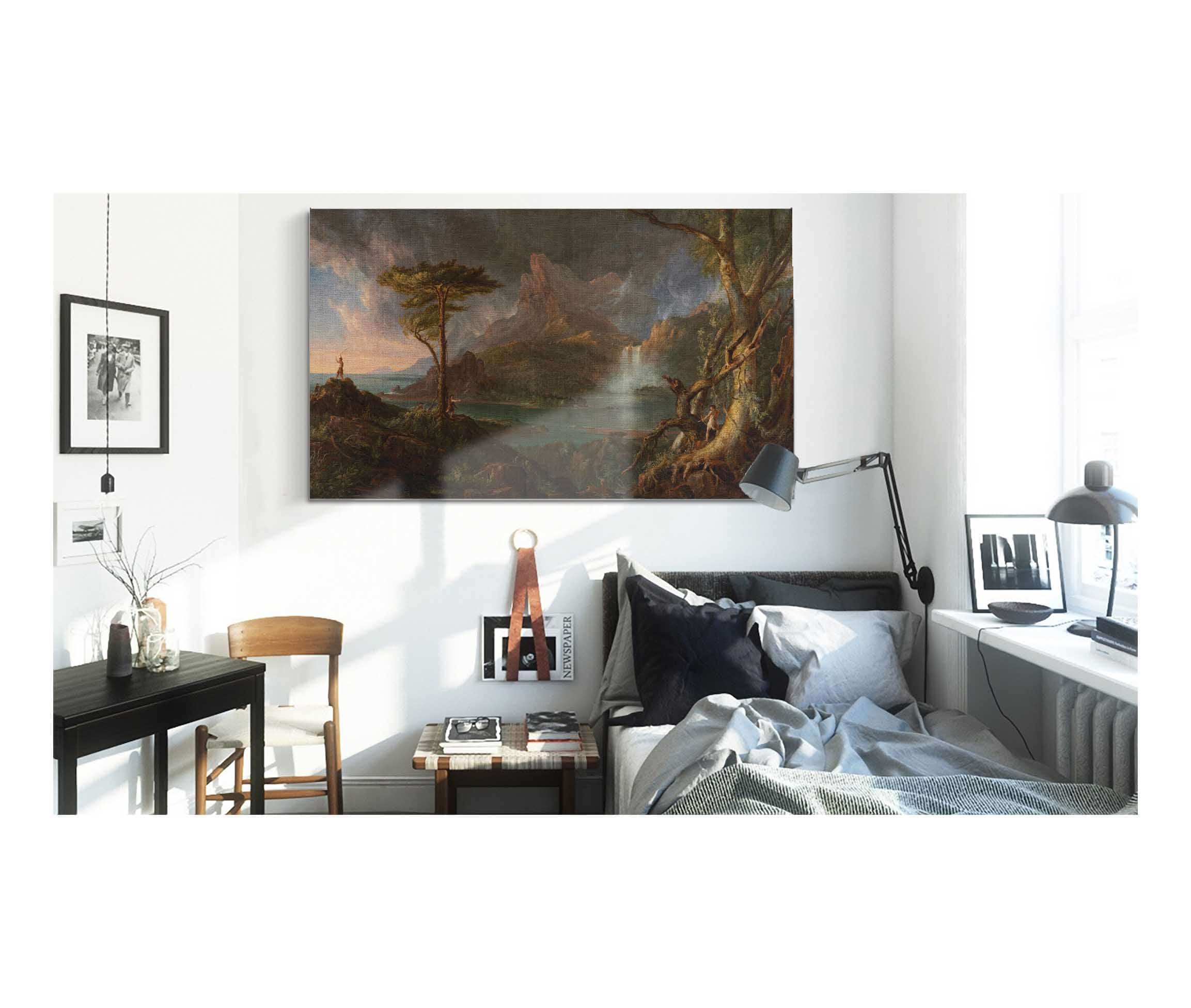 A Wild Scene Between And by Thomas Cole - Image 3