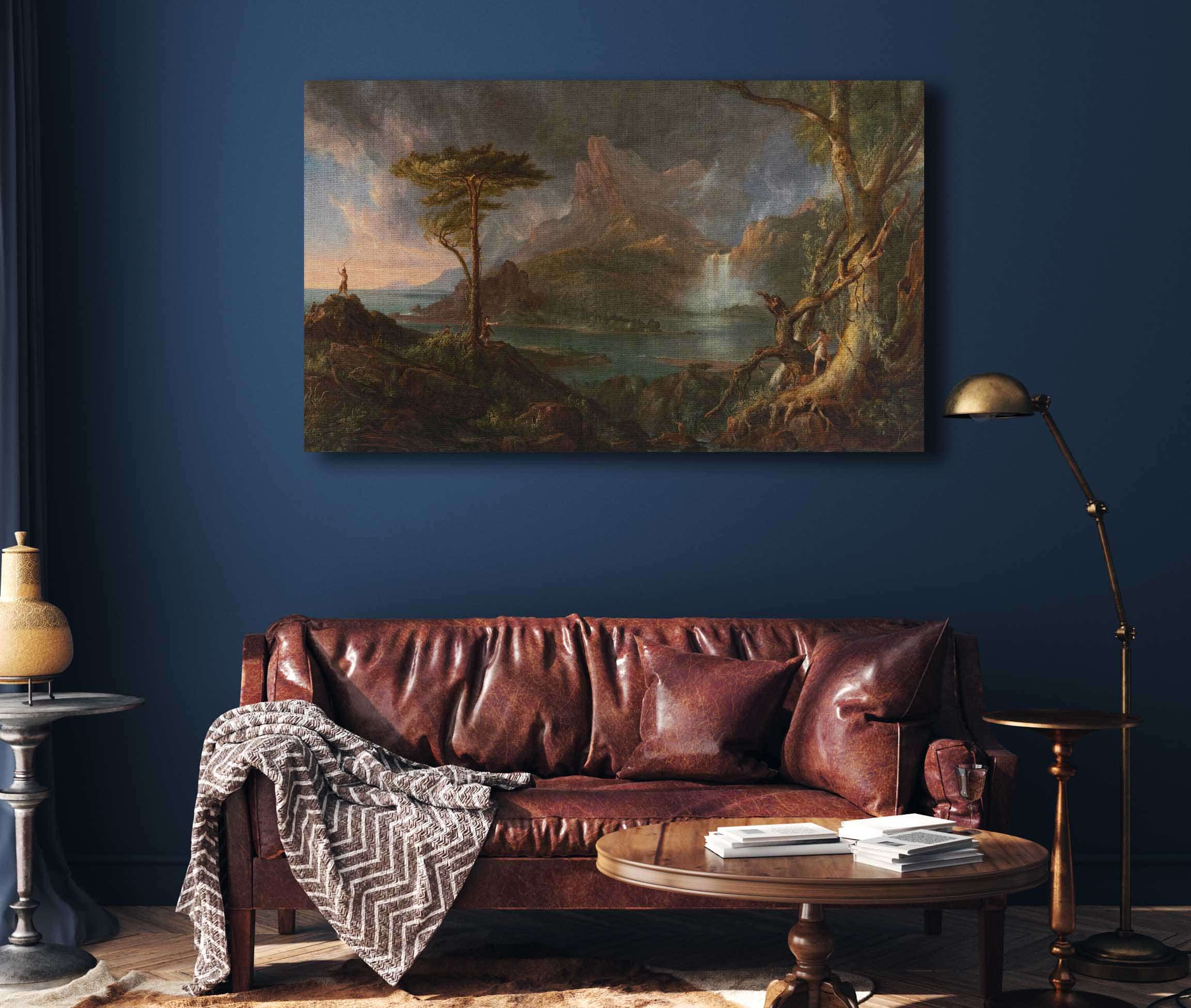 A Wild Scene Between And by Thomas Cole - Image 4