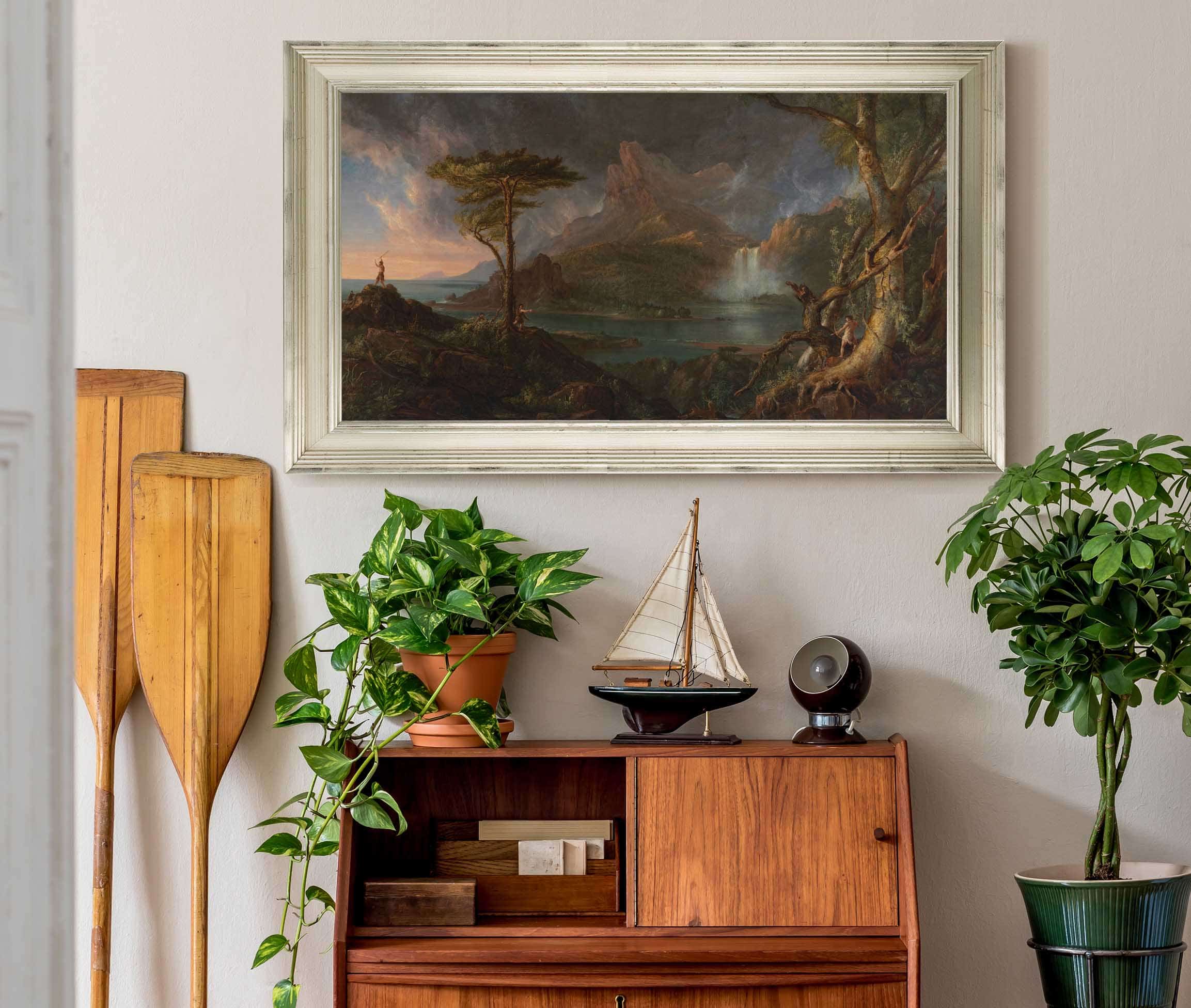 A Wild Scene Between And by Thomas Cole - Image 6