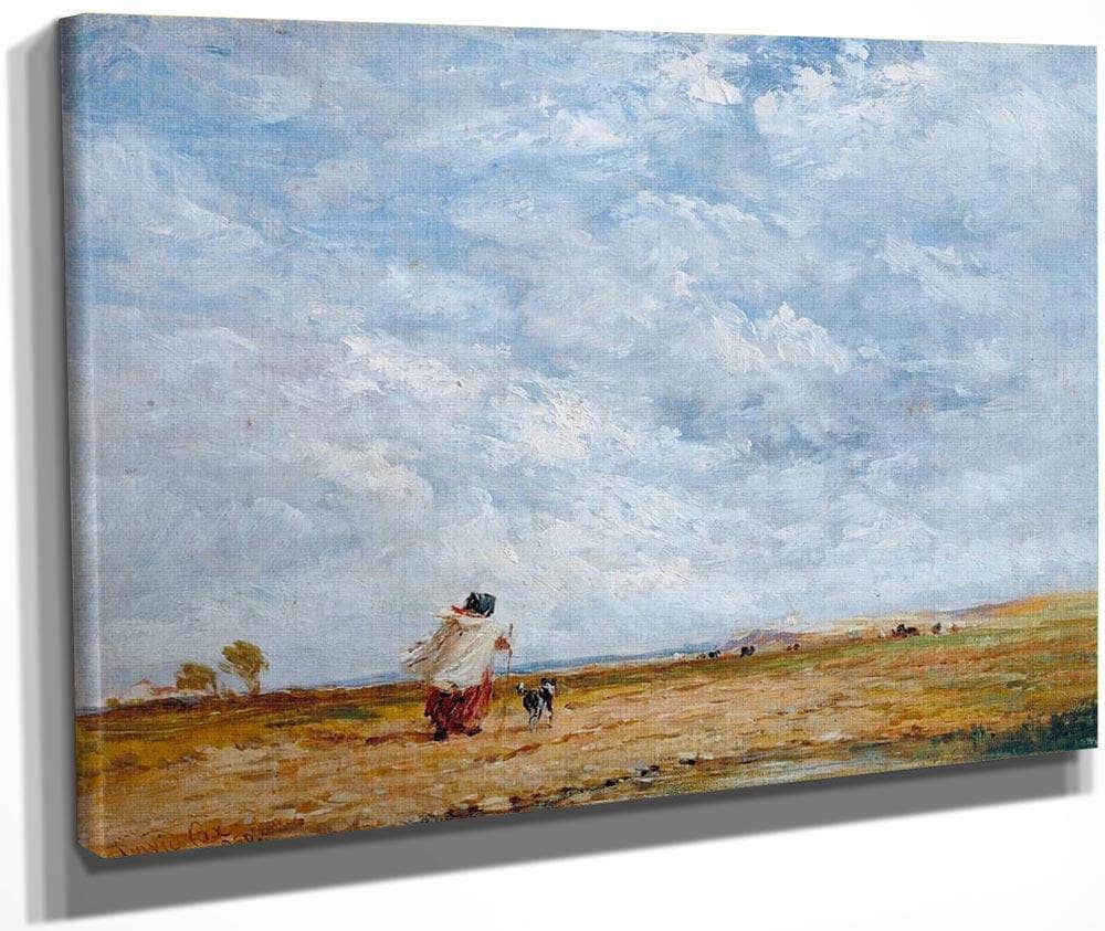 A Windy Day By David Cox