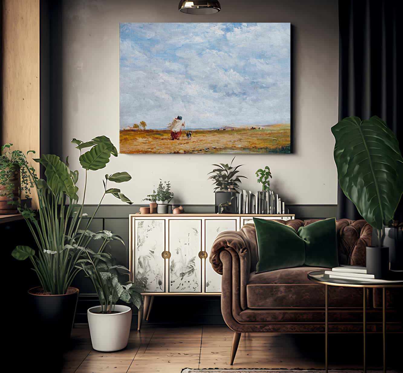 A Windy Day By David Cox - Image 2