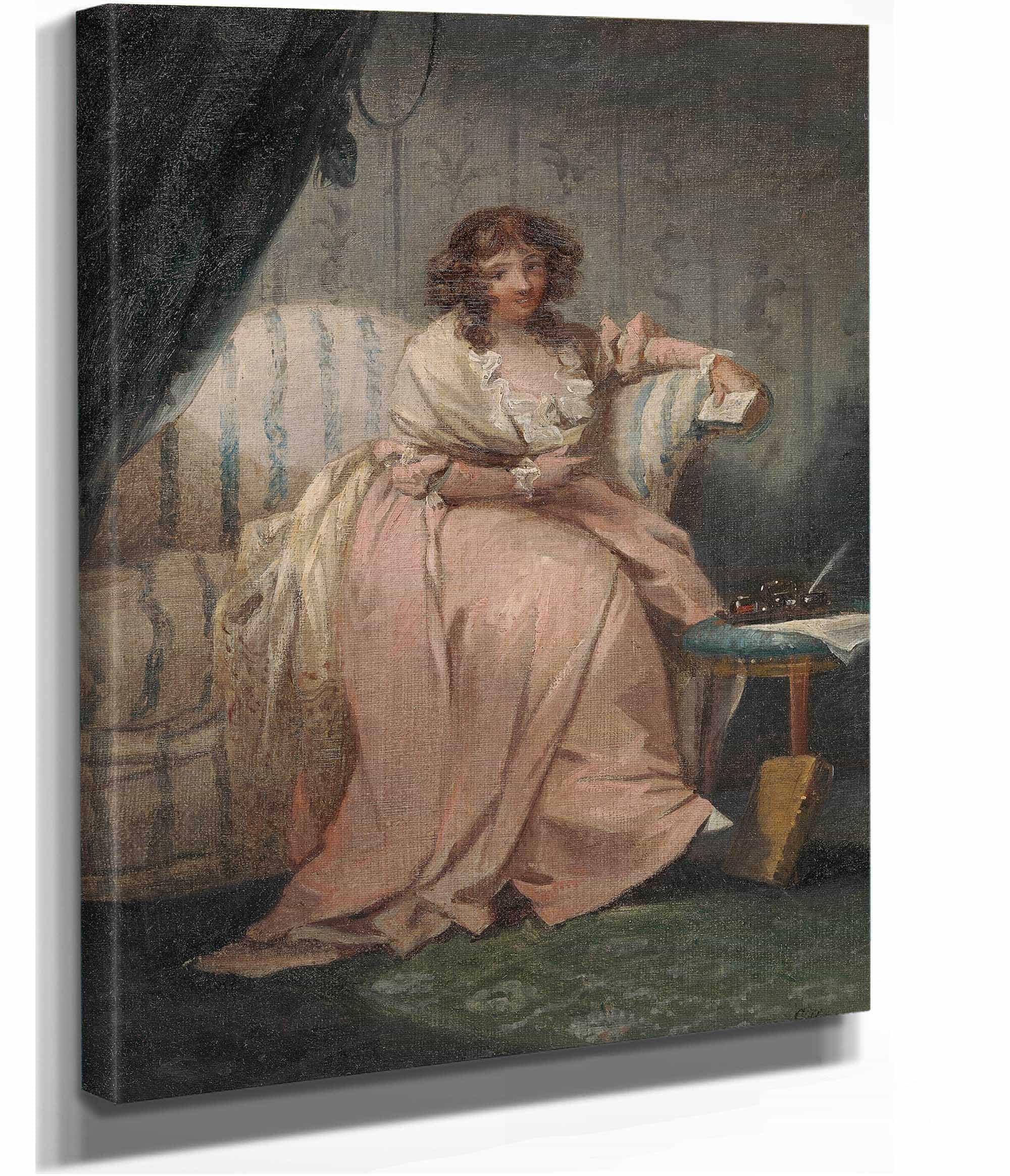 A Woman Called Anne The Artists Wife by George Morland - Image 2
