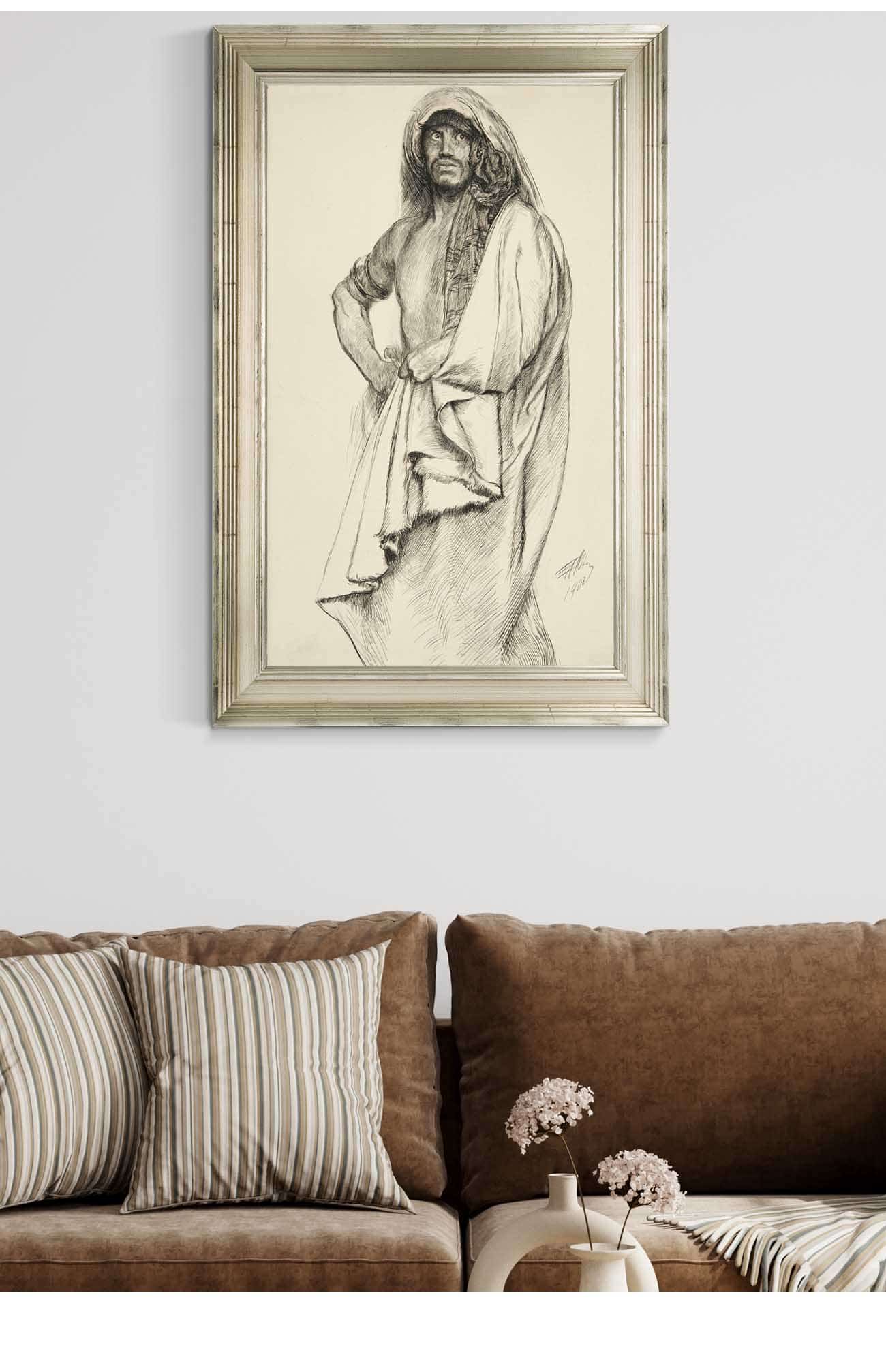 Aaron From Titus Andronicus by Edwin Austin Abbey - Image 5