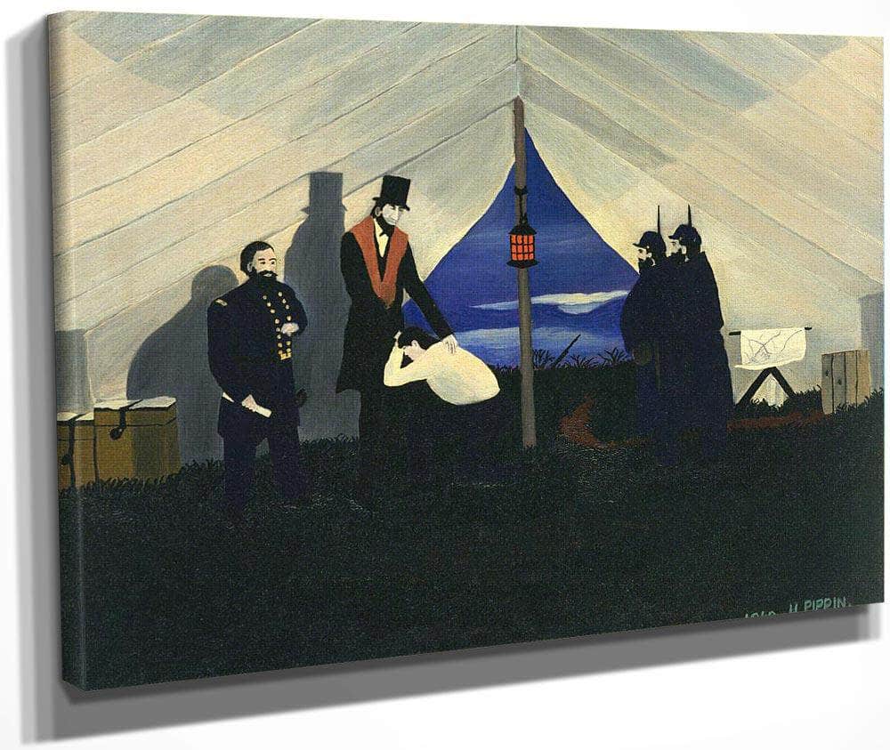 Abe Lincoln The Great Emancipator By Horace Pippin