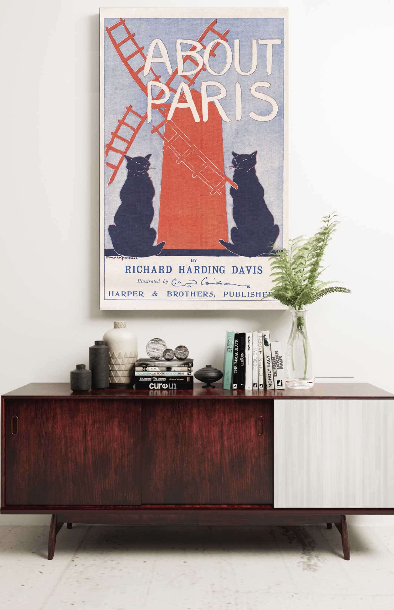 About Paris by Edward Penfield - Image 2