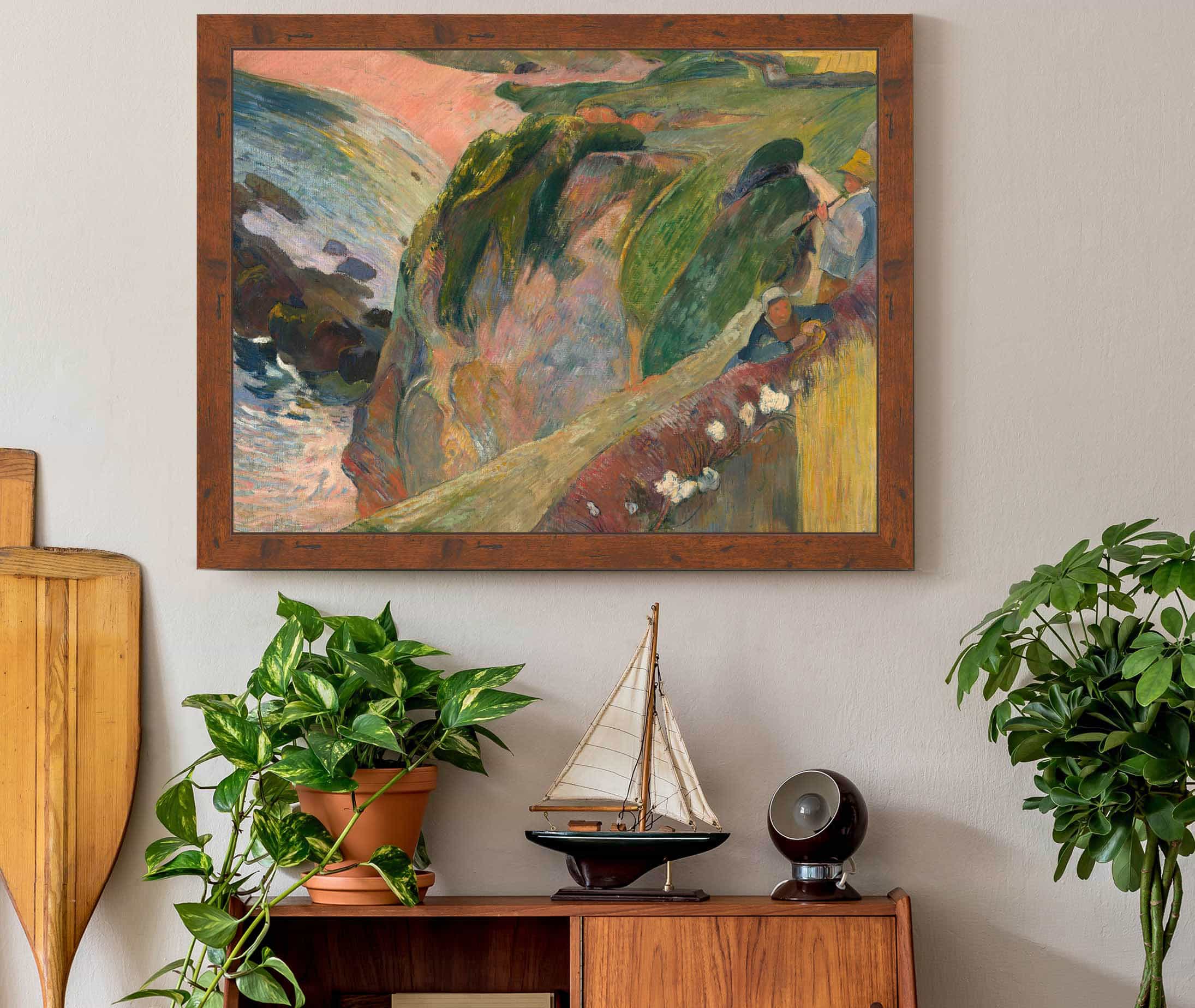 Above The Sea by Paul Gauguin - Image 3