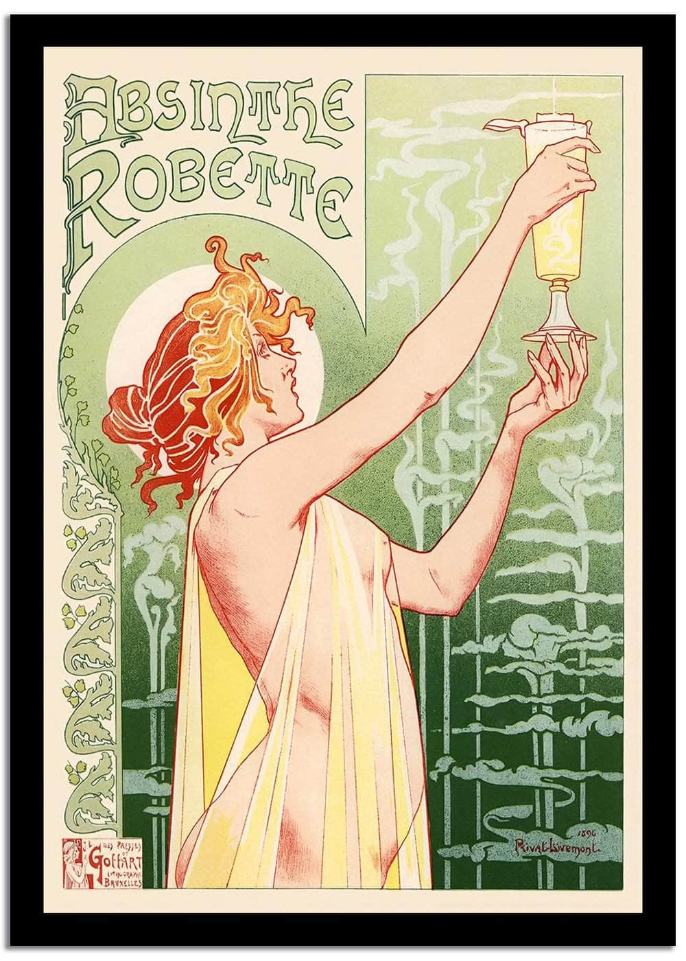 Absinthe Robette  Vintage Poster - Image 2