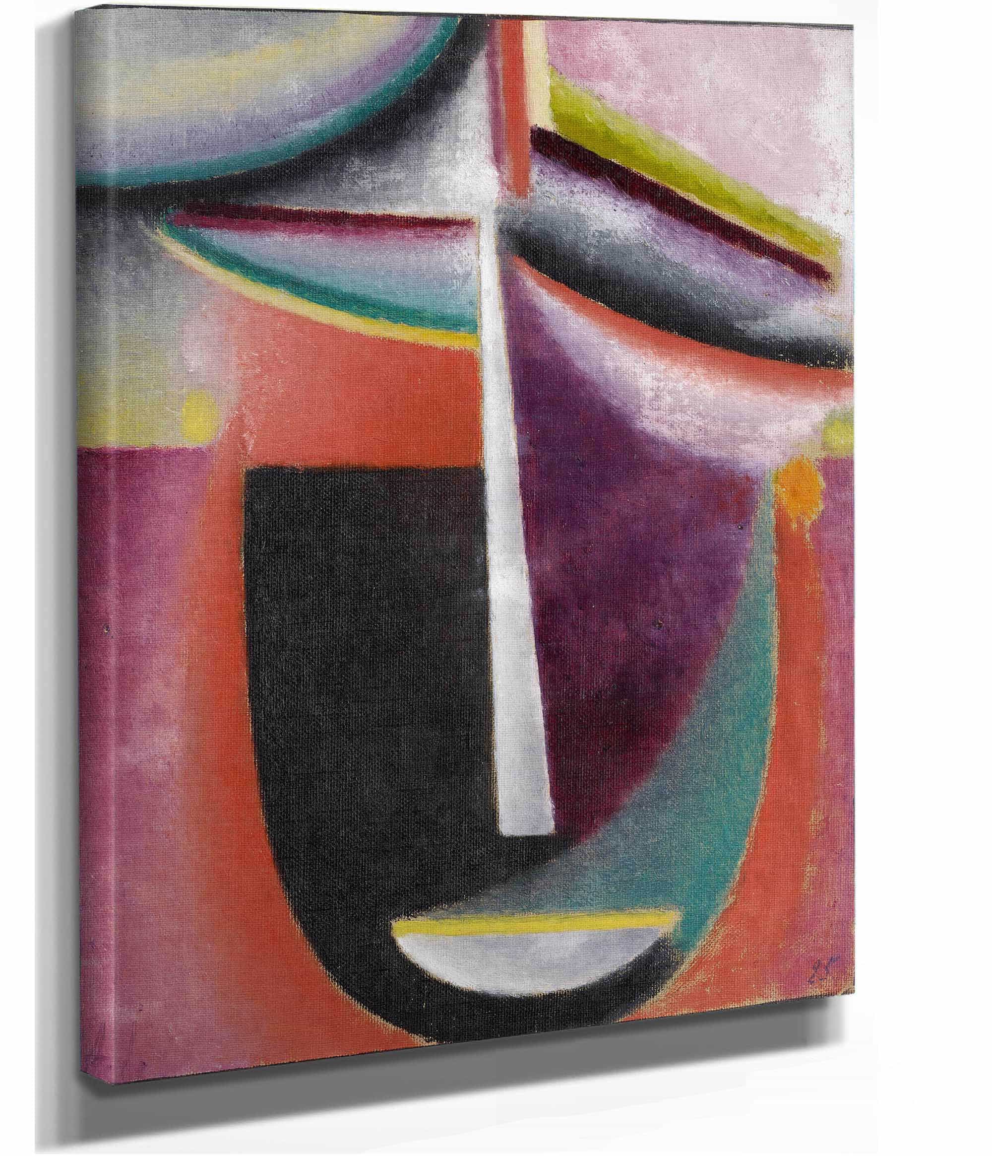 Abstract Head Mysterium by Alexej Von Jawlensky - Image 2