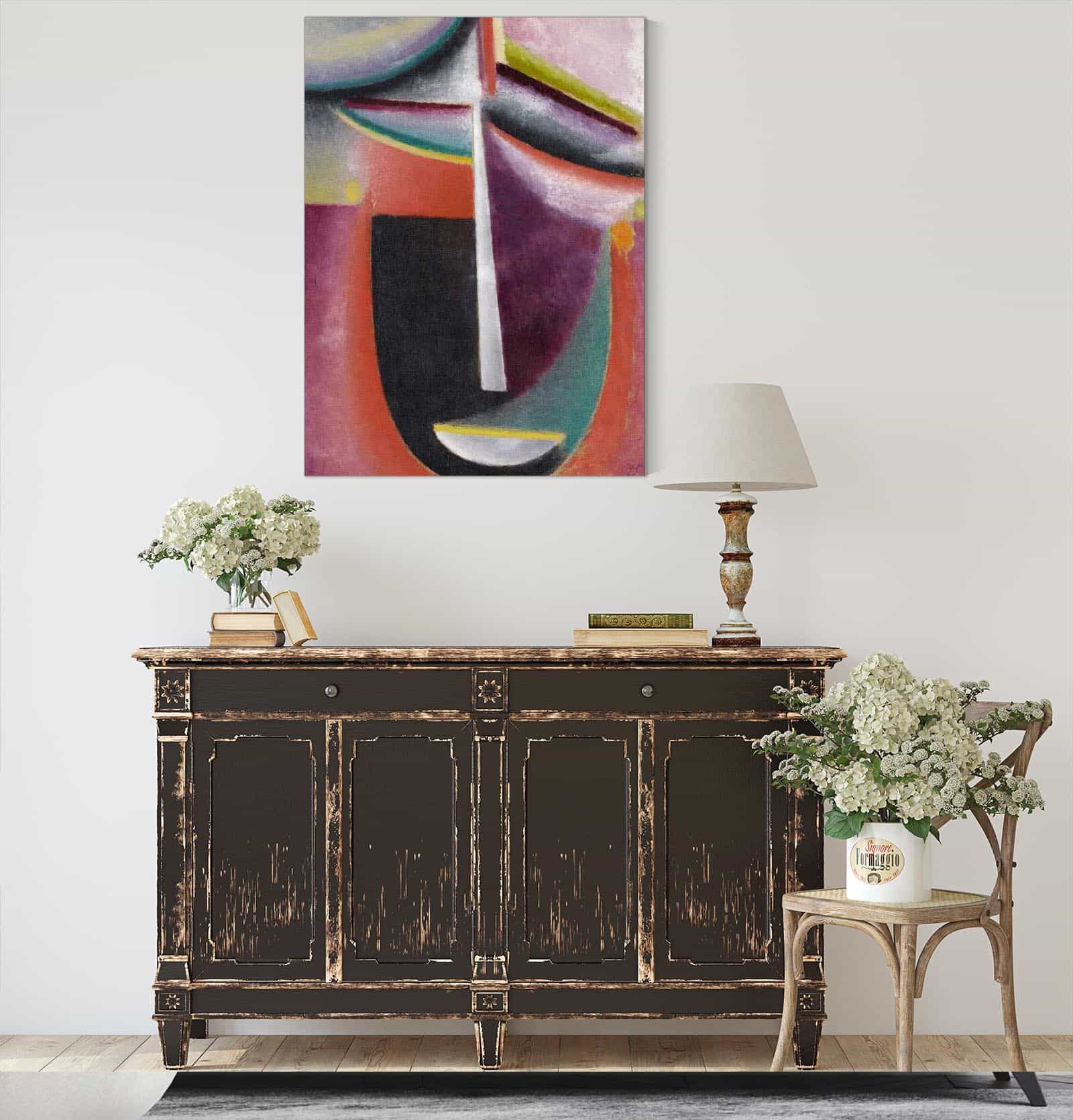 Abstract Head Mysterium by Alexej Von Jawlensky - Image 4
